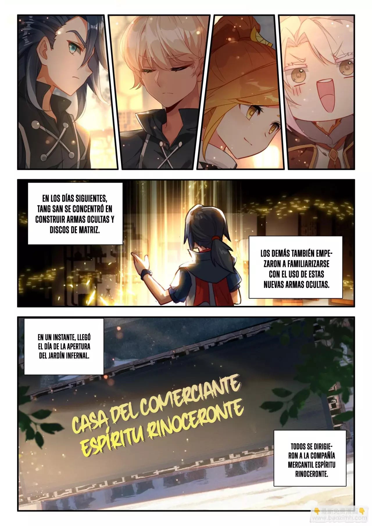 Combat Continent V: Renacimiento de TangSan Capitulo 150: Jardín Secreto página 8