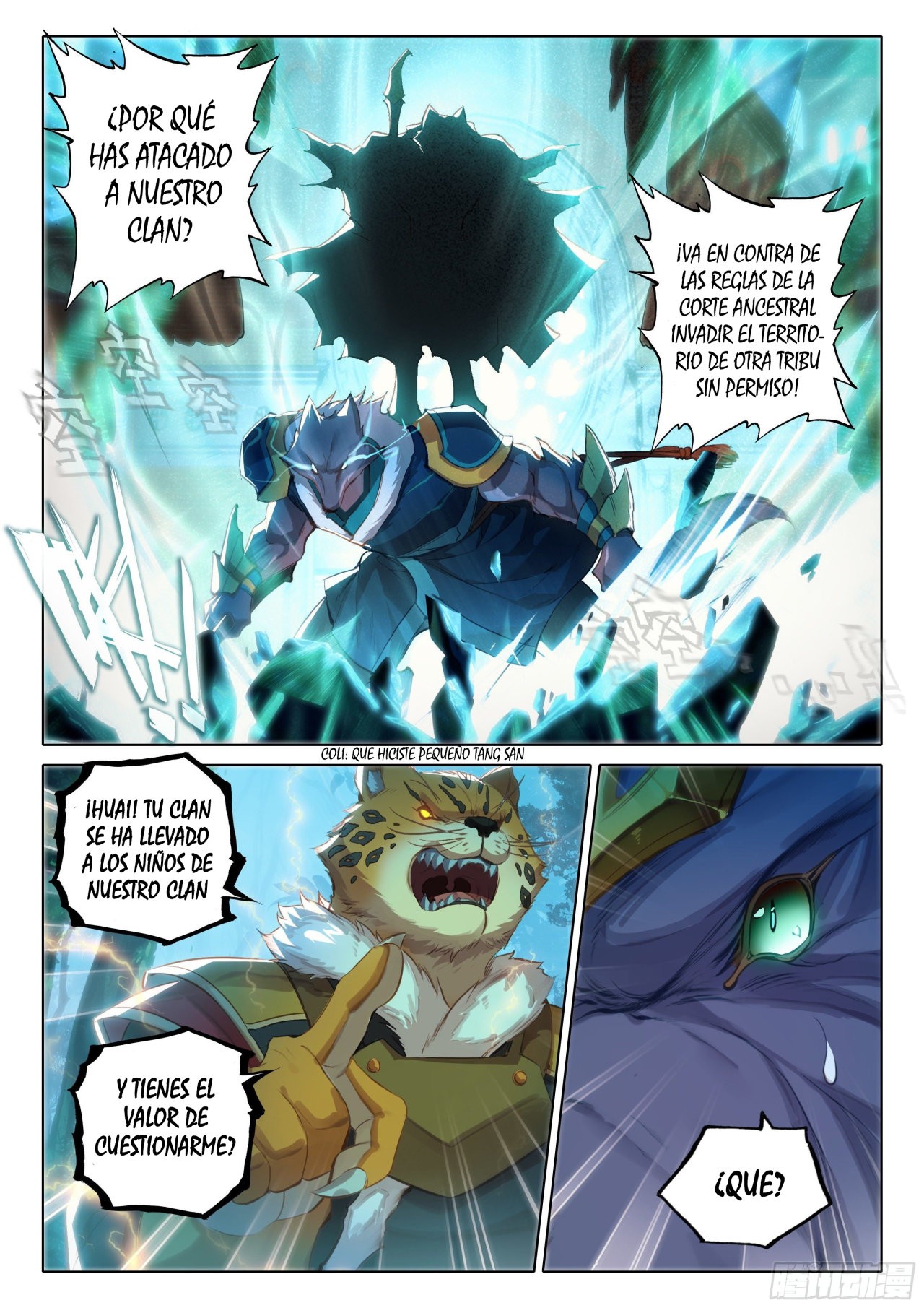 Combat Continent V: Renacimiento de TangSan Capitulo 16: El plan para escapar página 16