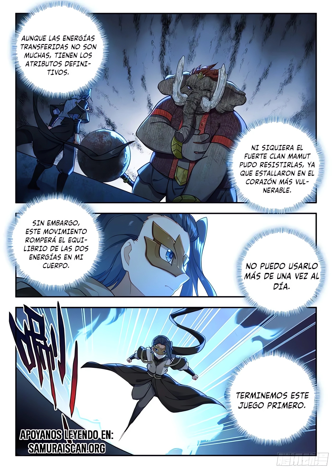 Combat Continent V: Renacimiento de TangSan Capitulo 180 página 3