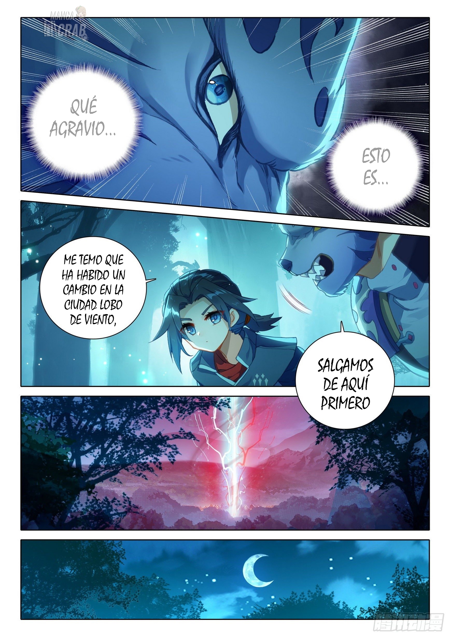 Combat Continent V: Renacimiento de TangSan Capitulo 19: El linaje del Rey Lobo de las Tormentas página 10