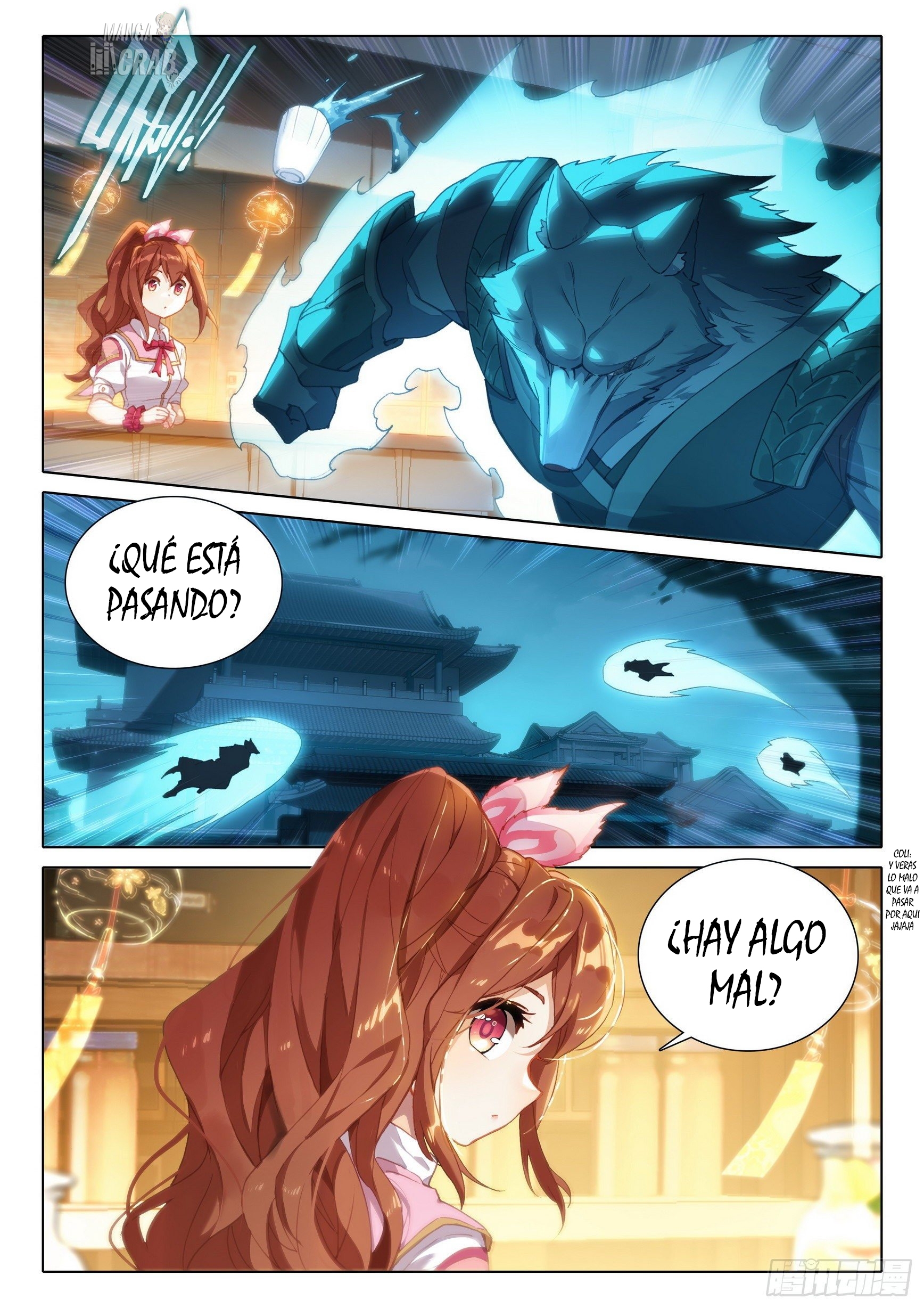 Combat Continent V: Renacimiento de TangSan Capitulo 19: El linaje del Rey Lobo de las Tormentas página 13
