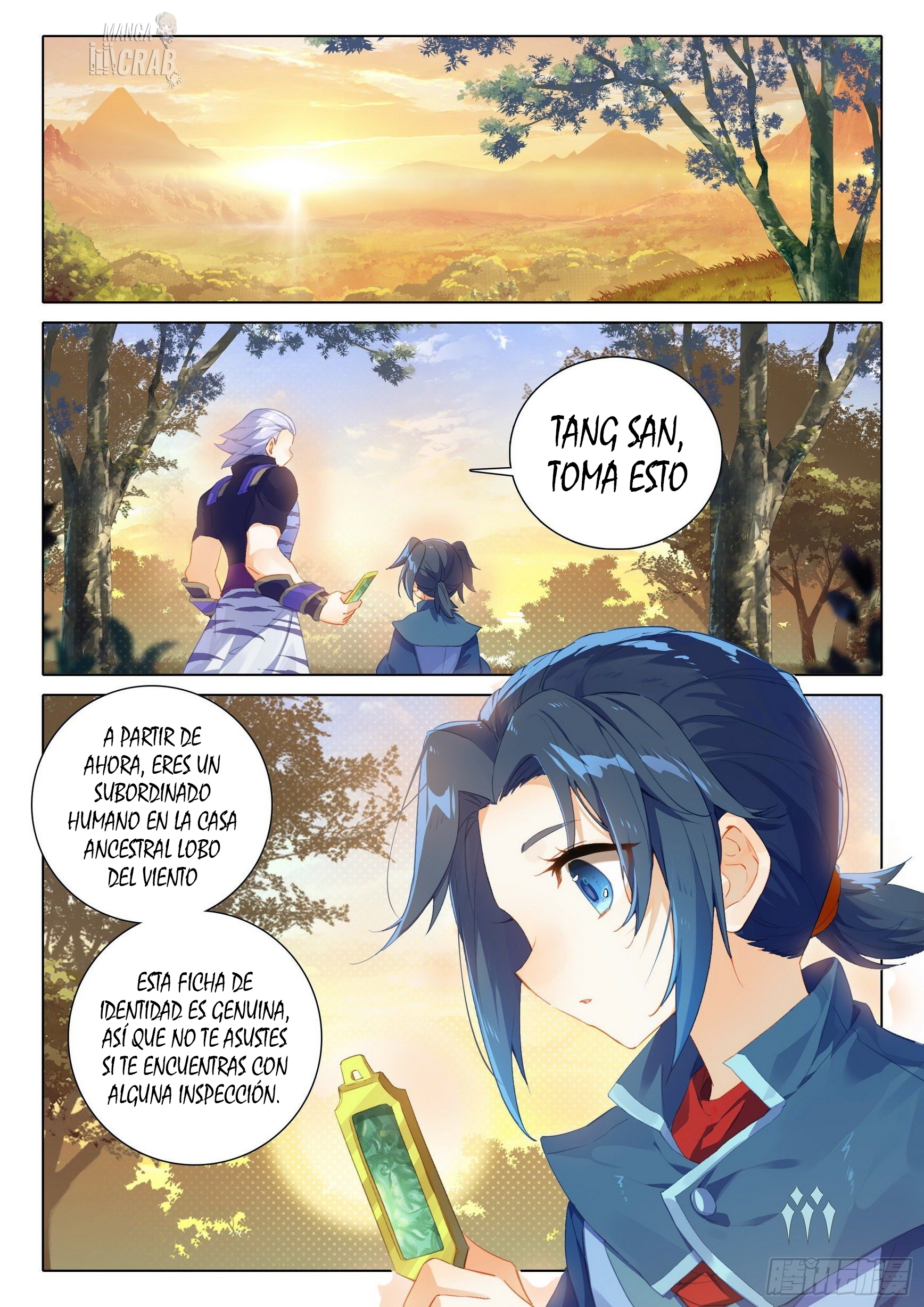 Combat Continent V: Renacimiento de TangSan Capitulo 19: El linaje del Rey Lobo de las Tormentas página 14