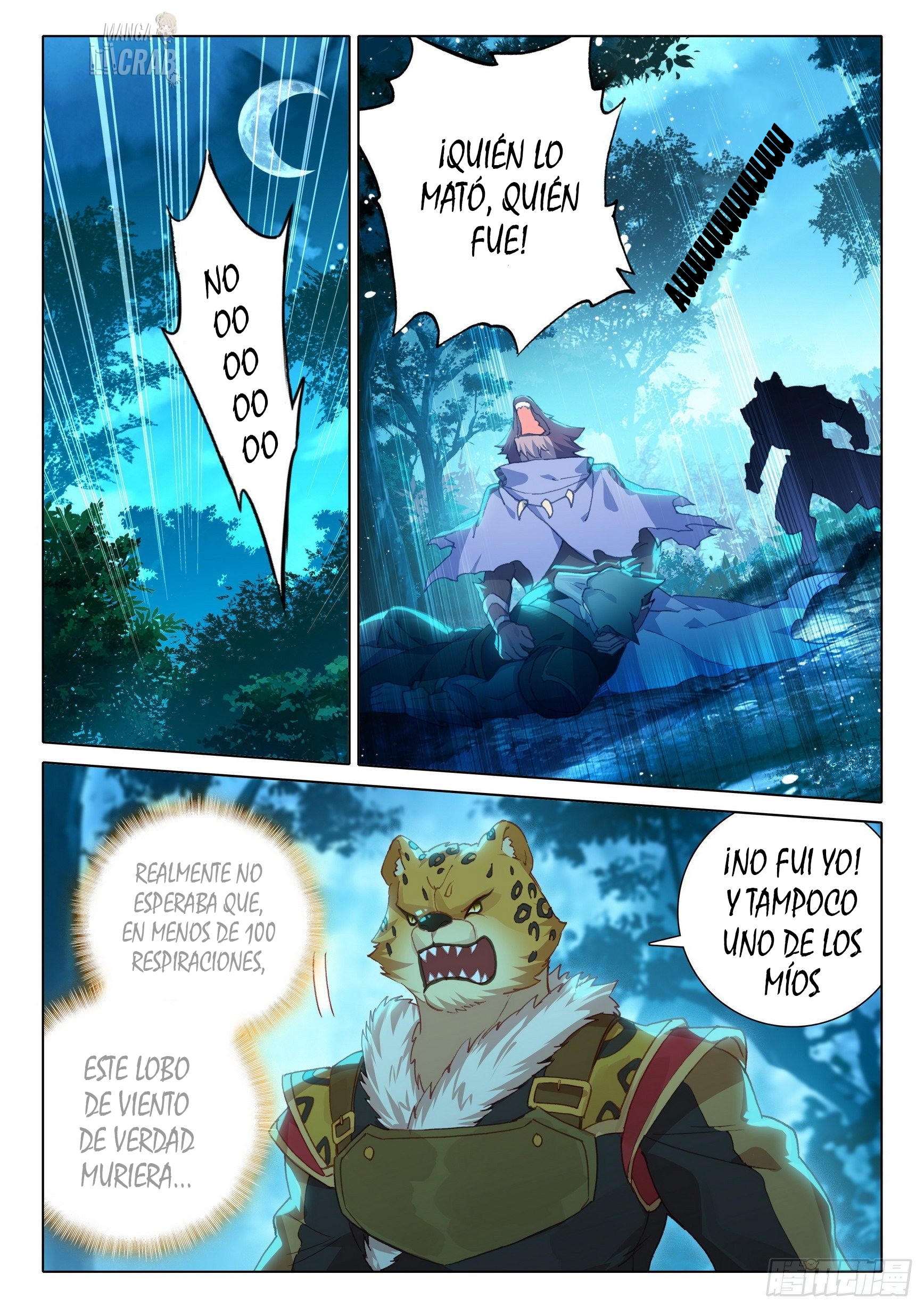 Combat Continent V: Renacimiento de TangSan Capitulo 19: El linaje del Rey Lobo de las Tormentas página 3