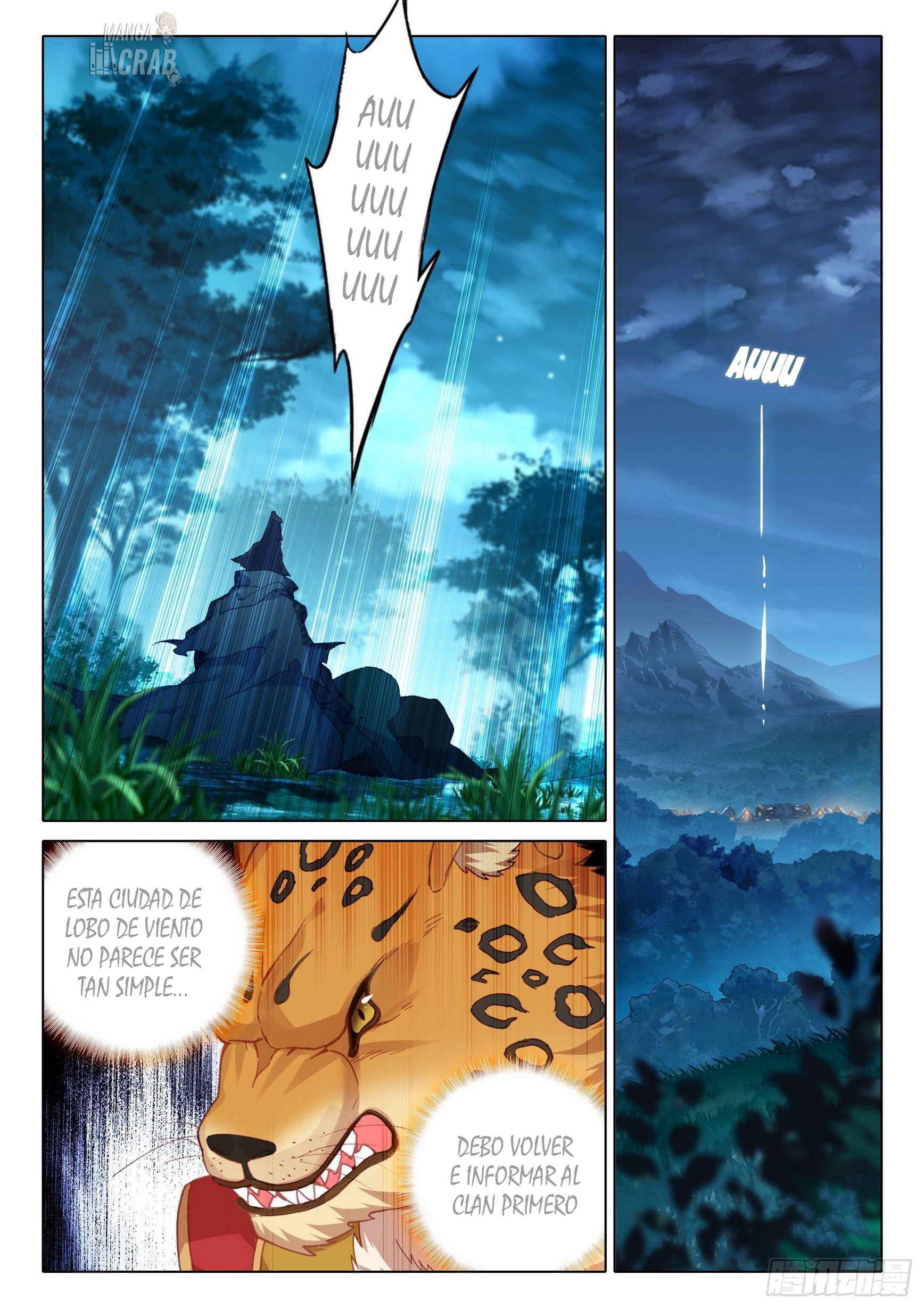 Combat Continent V: Renacimiento de TangSan Capitulo 19: El linaje del Rey Lobo de las Tormentas página 5
