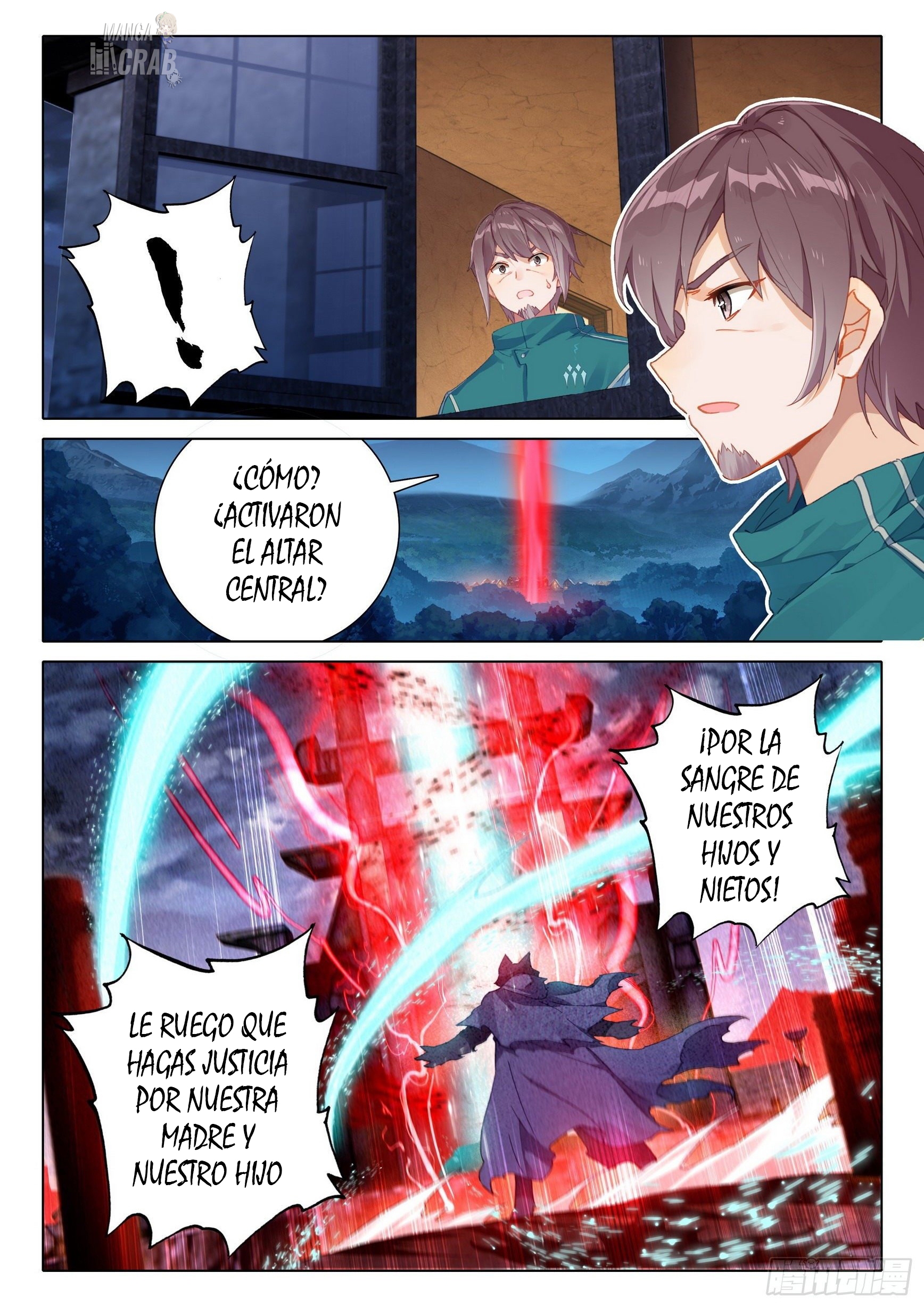 Combat Continent V: Renacimiento de TangSan Capitulo 19: El linaje del Rey Lobo de las Tormentas página 6