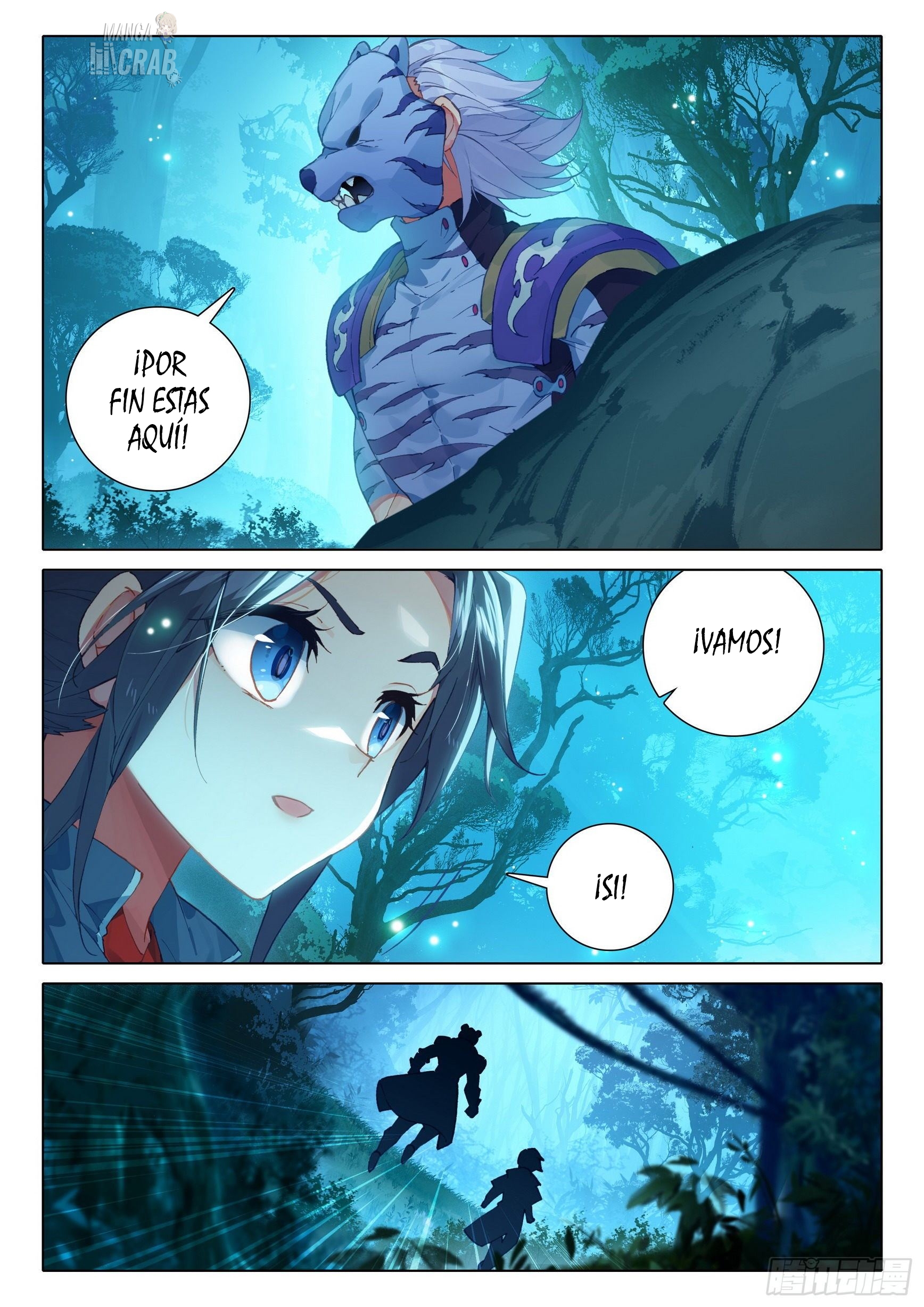 Combat Continent V: Renacimiento de TangSan Capitulo 19: El linaje del Rey Lobo de las Tormentas página 8