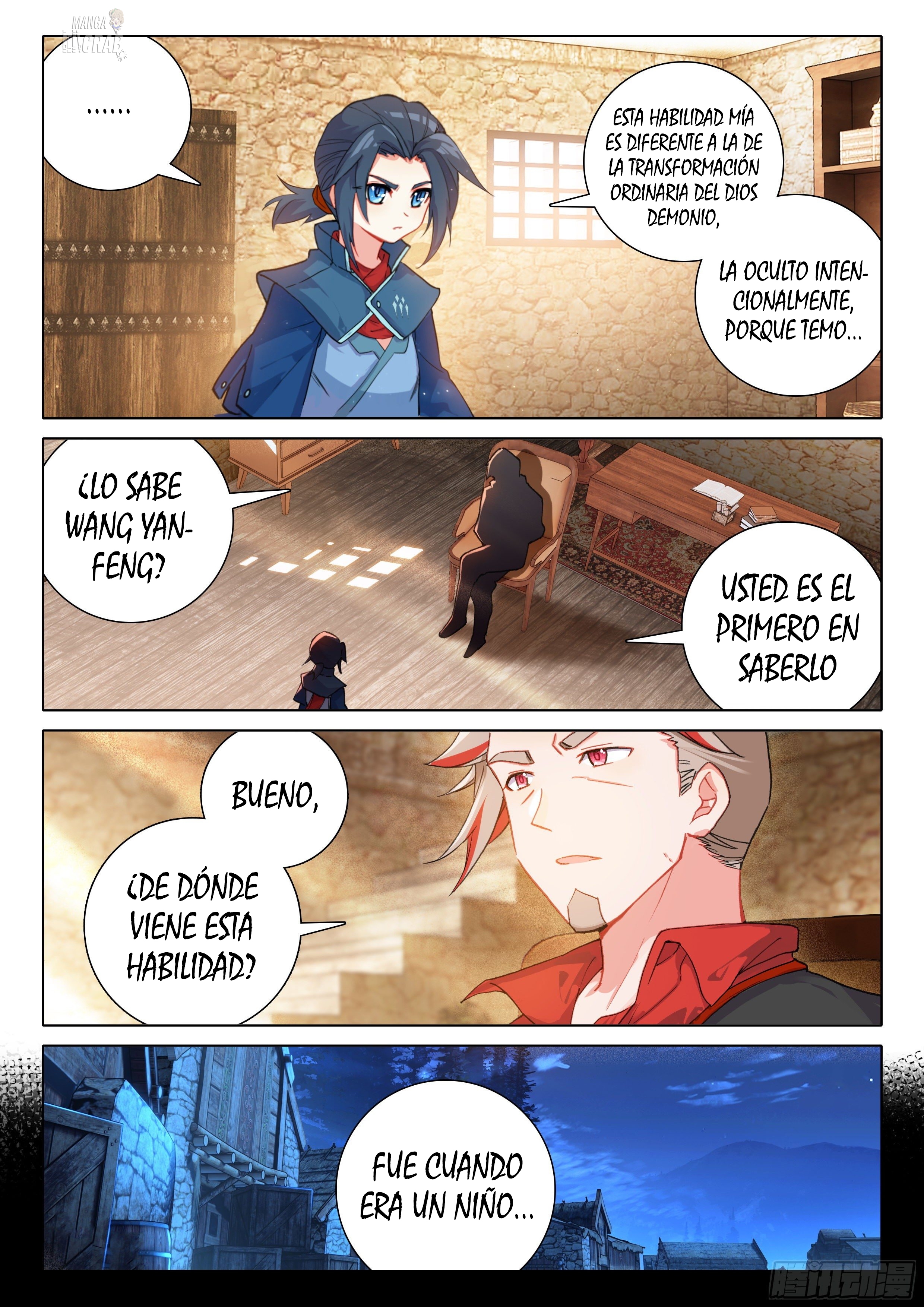 Combat Continent V: Renacimiento de TangSan Capitulo 20: Academia Kerry página 12