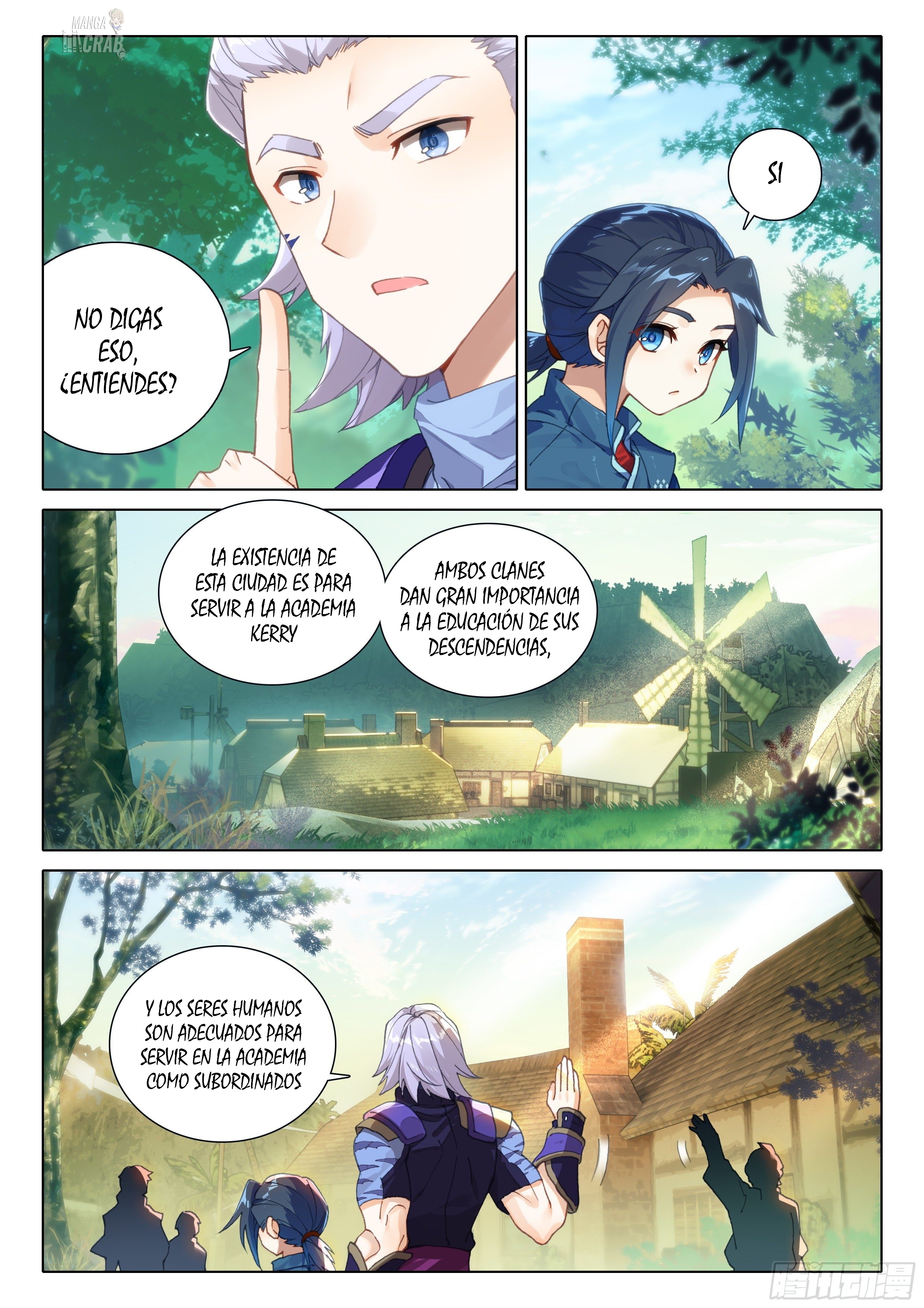 Combat Continent V: Renacimiento de TangSan Capitulo 20: Academia Kerry página 4