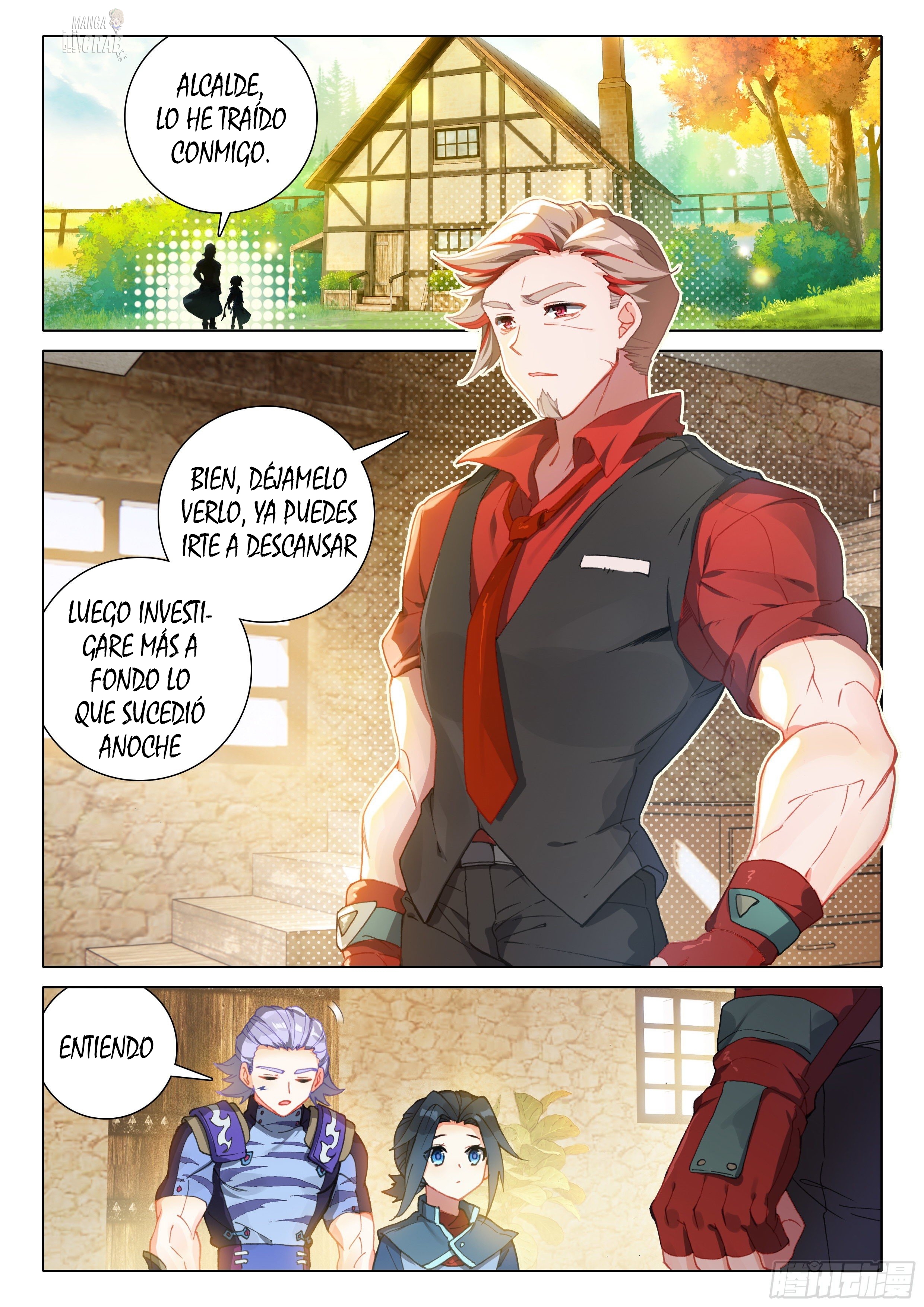 Combat Continent V: Renacimiento de TangSan Capitulo 20: Academia Kerry página 5
