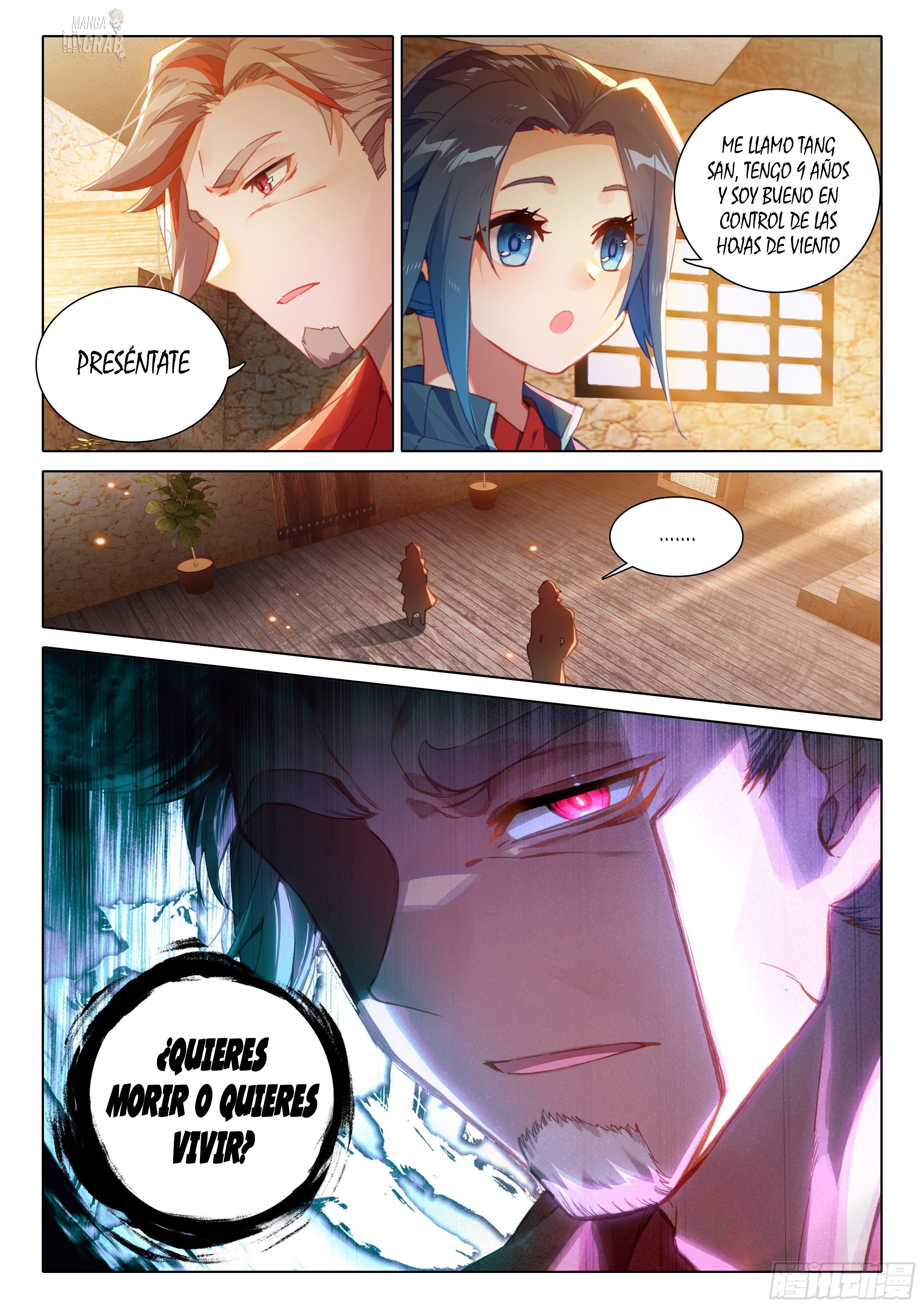 Combat Continent V: Renacimiento de TangSan Capitulo 20: Academia Kerry página 6