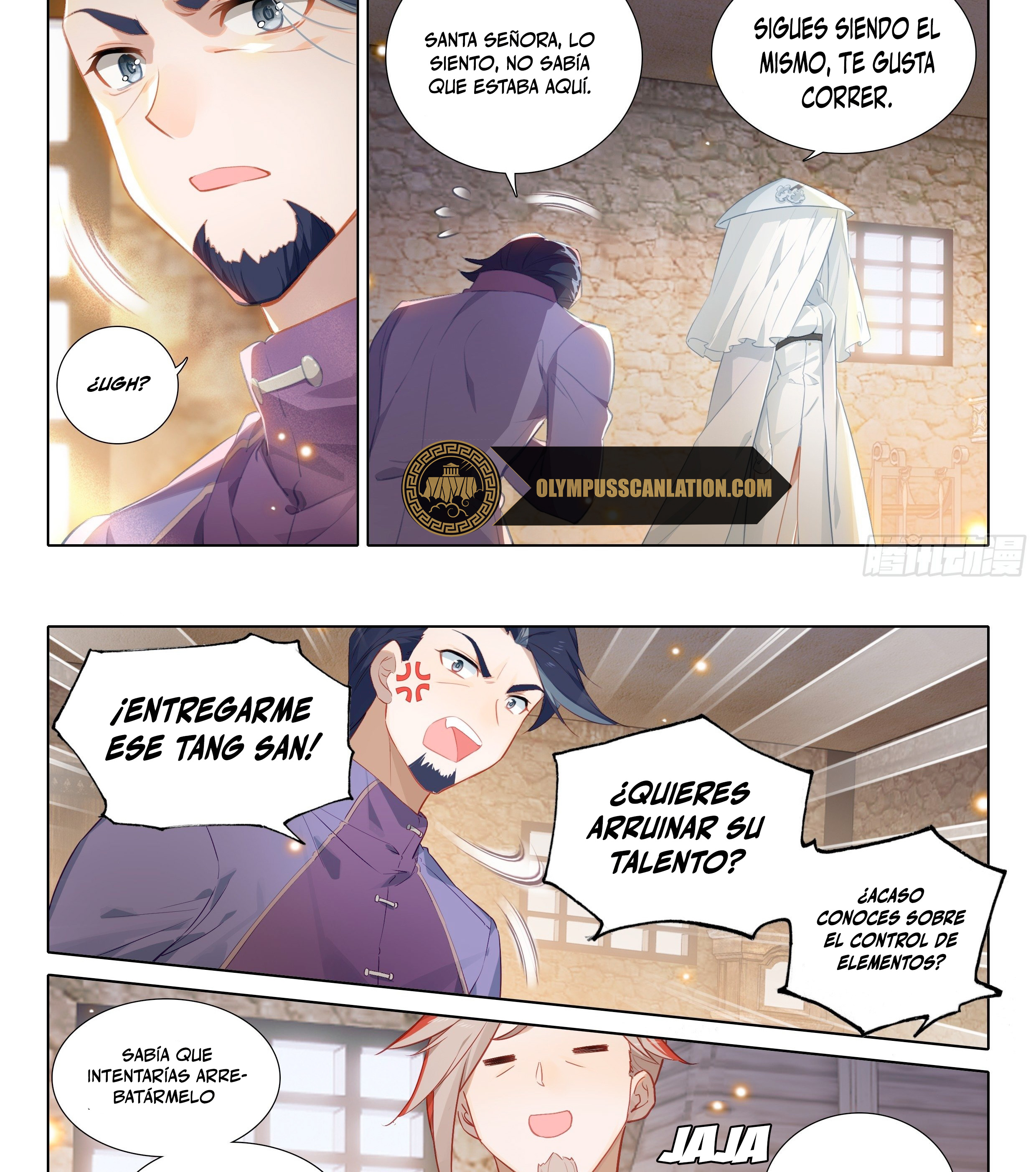 Combat Continent V: Renacimiento de TangSan Capitulo 27: El Mensaje de Nuestra Señora página 21