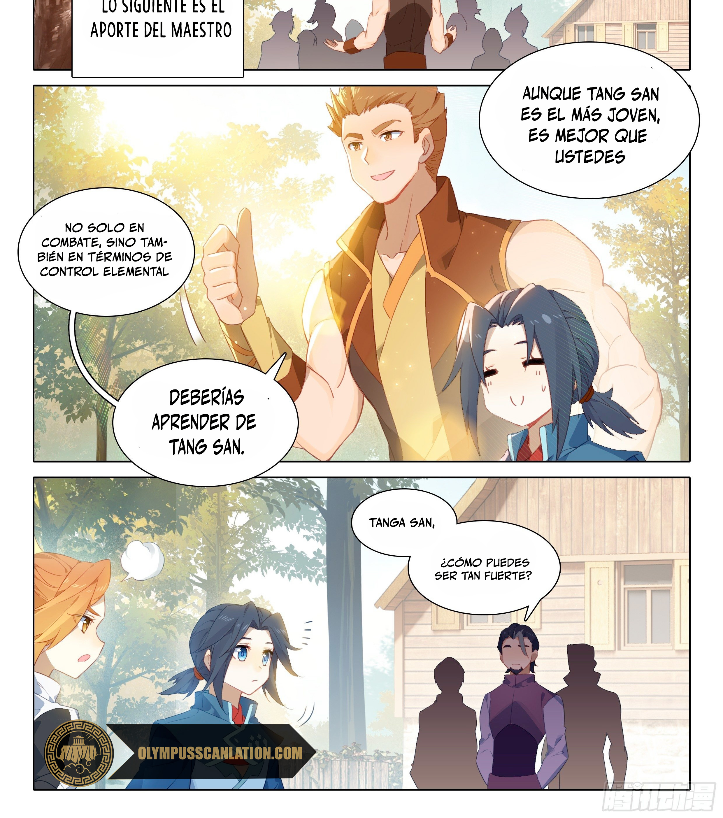 Combat Continent V: Renacimiento de TangSan Capitulo 27: El Mensaje de Nuestra Señora página 8