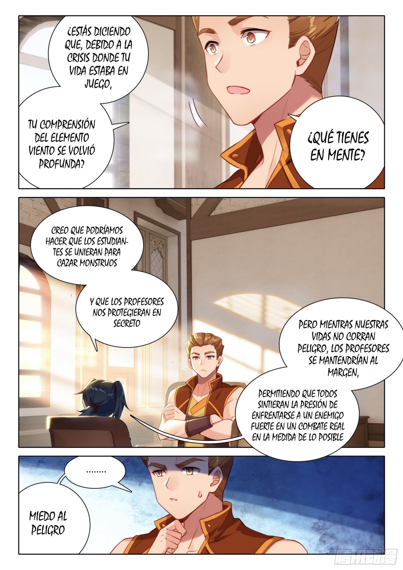 Combat Continent V: Renacimiento de TangSan Capitulo 35: Absorción del cocodrilo temporal página 11