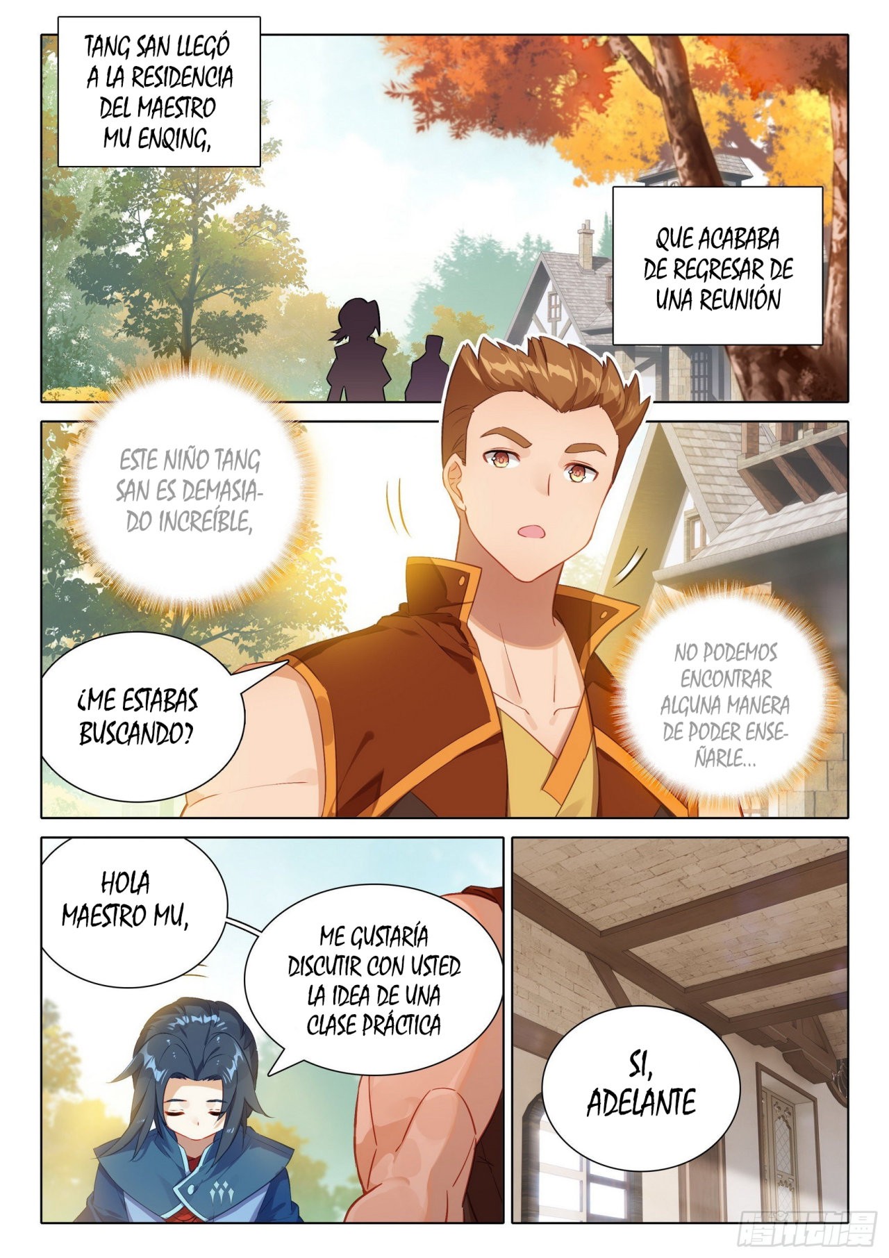 Combat Continent V: Renacimiento de TangSan Capitulo 35: Absorción del cocodrilo temporal página 9