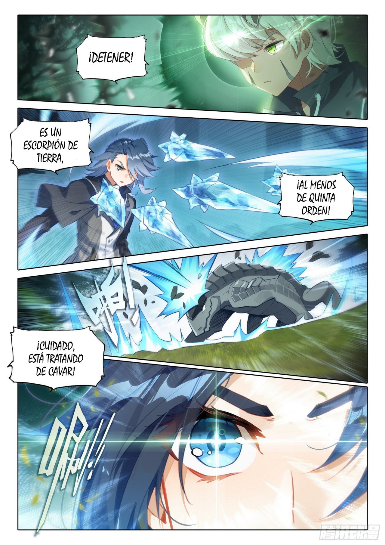 Combat Continent V: Renacimiento de TangSan Capitulo 37: Primera Batalla página 12