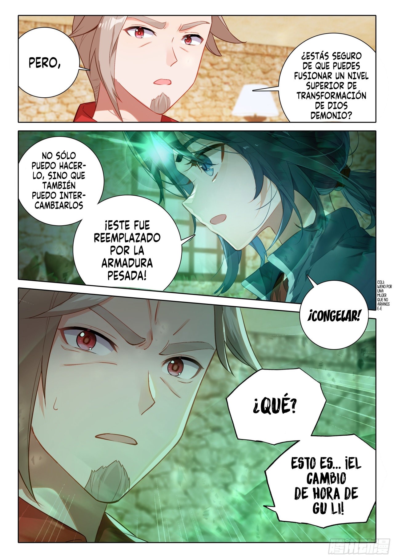 Combat Continent V: Renacimiento de TangSan Capitulo 52: ¡Objetivo- Academia Kerry! página 19