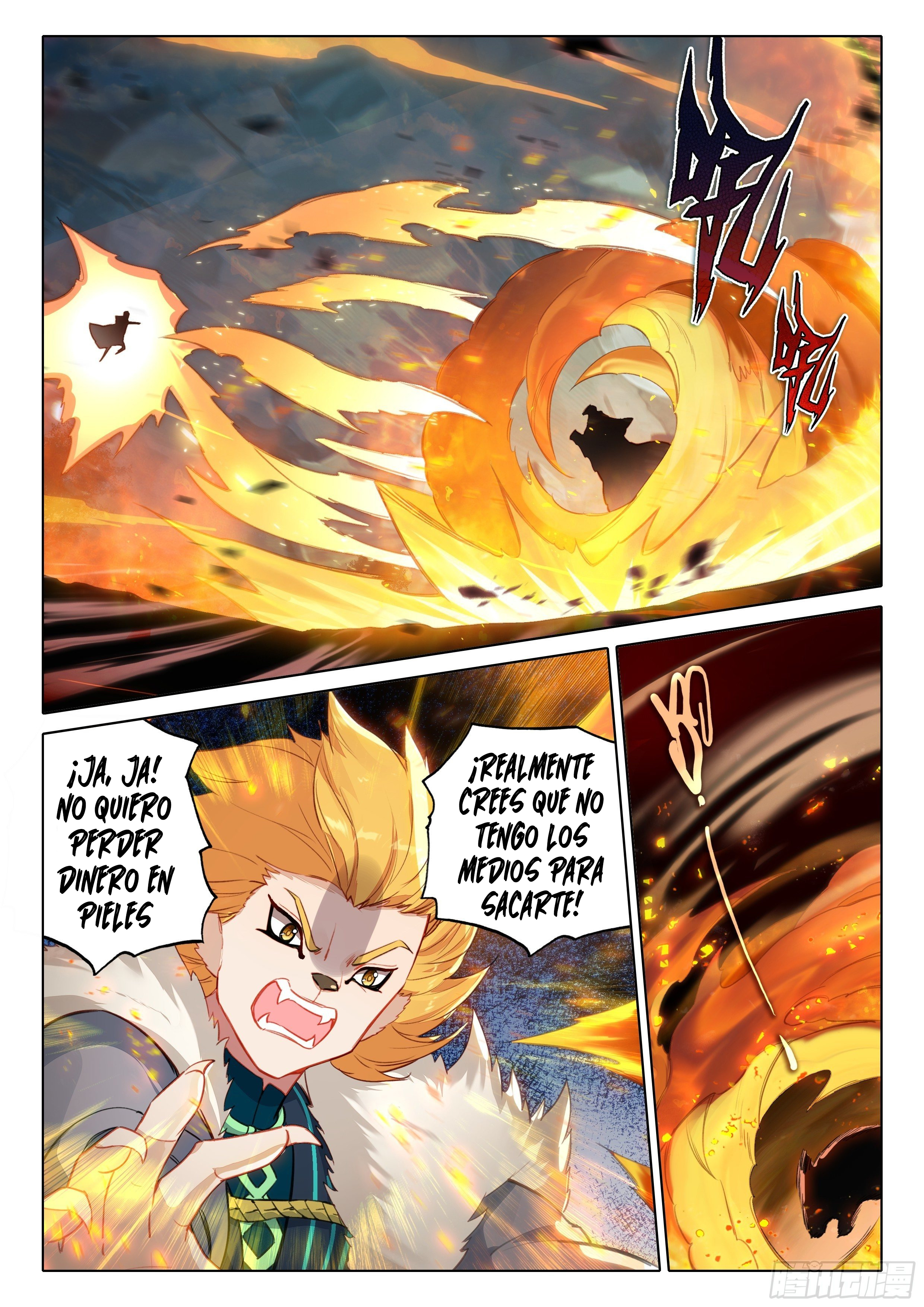 Combat Continent V: Renacimiento de TangSan Capitulo 66: ¡Ahuyenta al tigre para que los lobos lo devoren! página 16