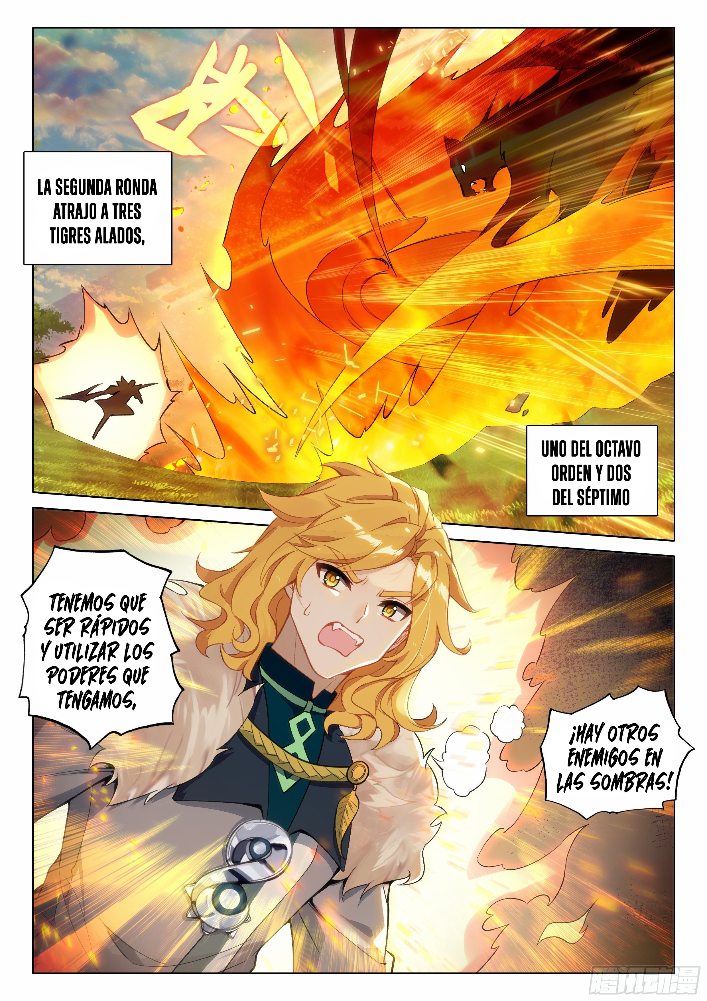 Combat Continent V: Renacimiento de TangSan Capitulo 66: ¡Ahuyenta al tigre para que los lobos lo devoren! página 8