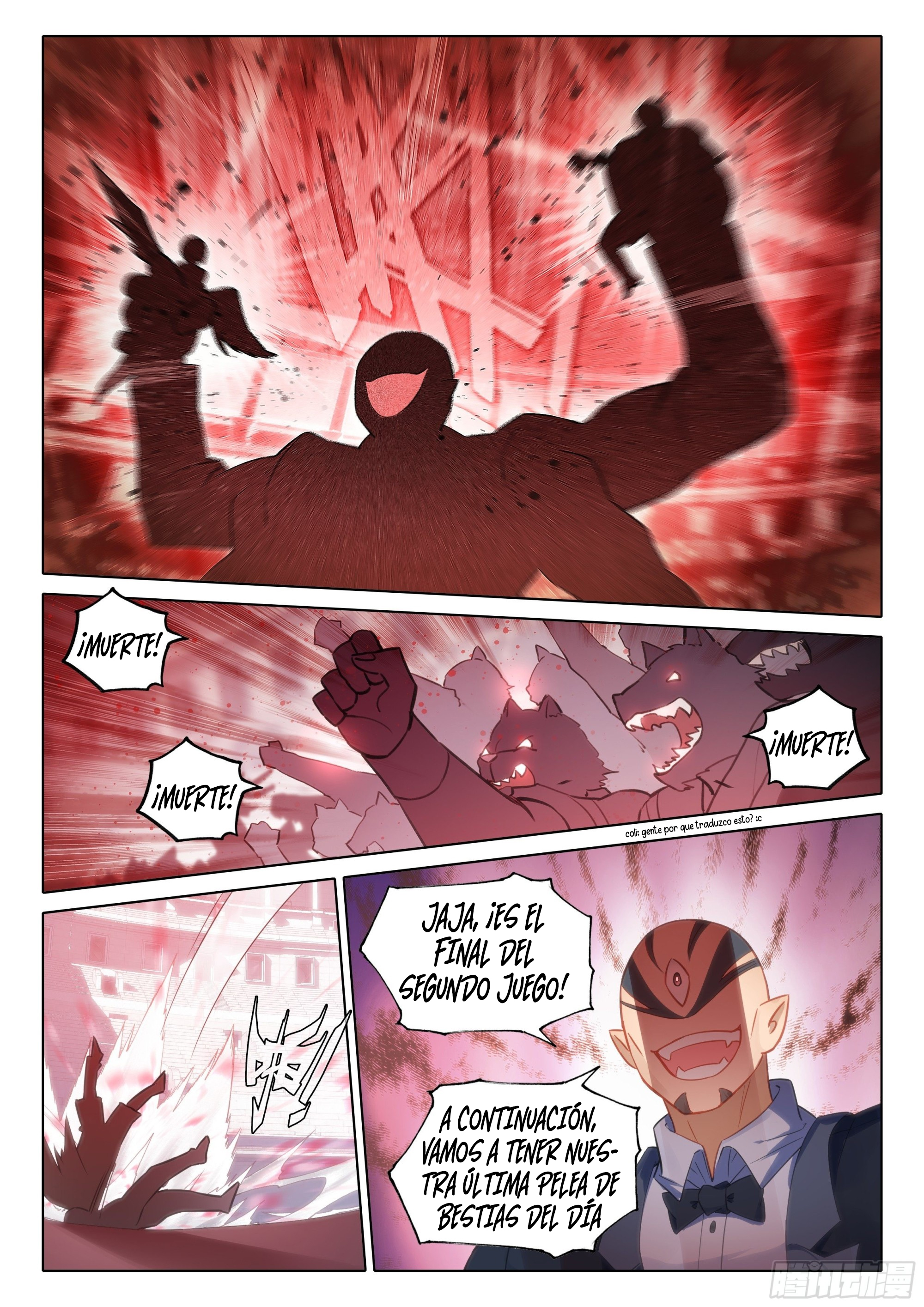 Combat Continent V: Renacimiento de TangSan Capitulo 72: Lucha de bestias página 6