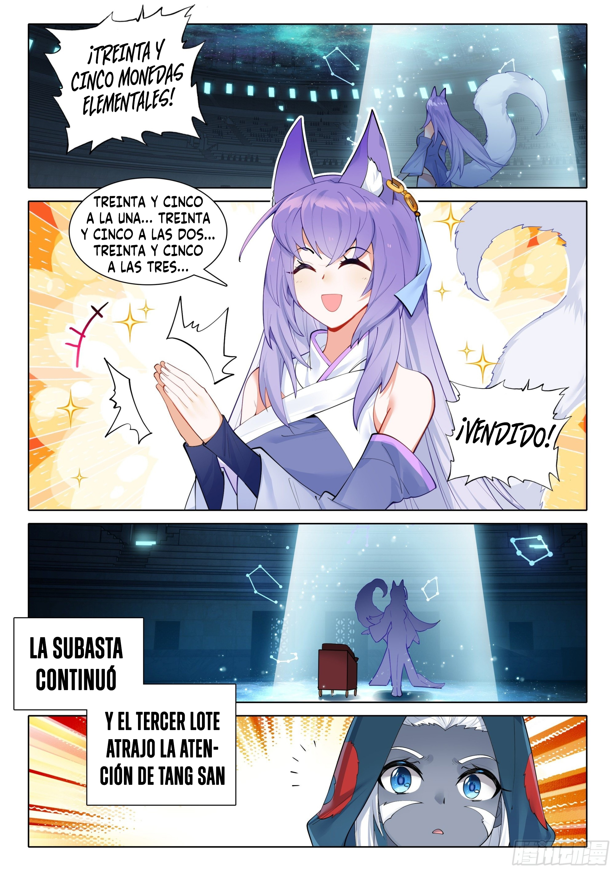 Combat Continent V: Renacimiento de TangSan Capitulo 73: Subasta en curso página 11