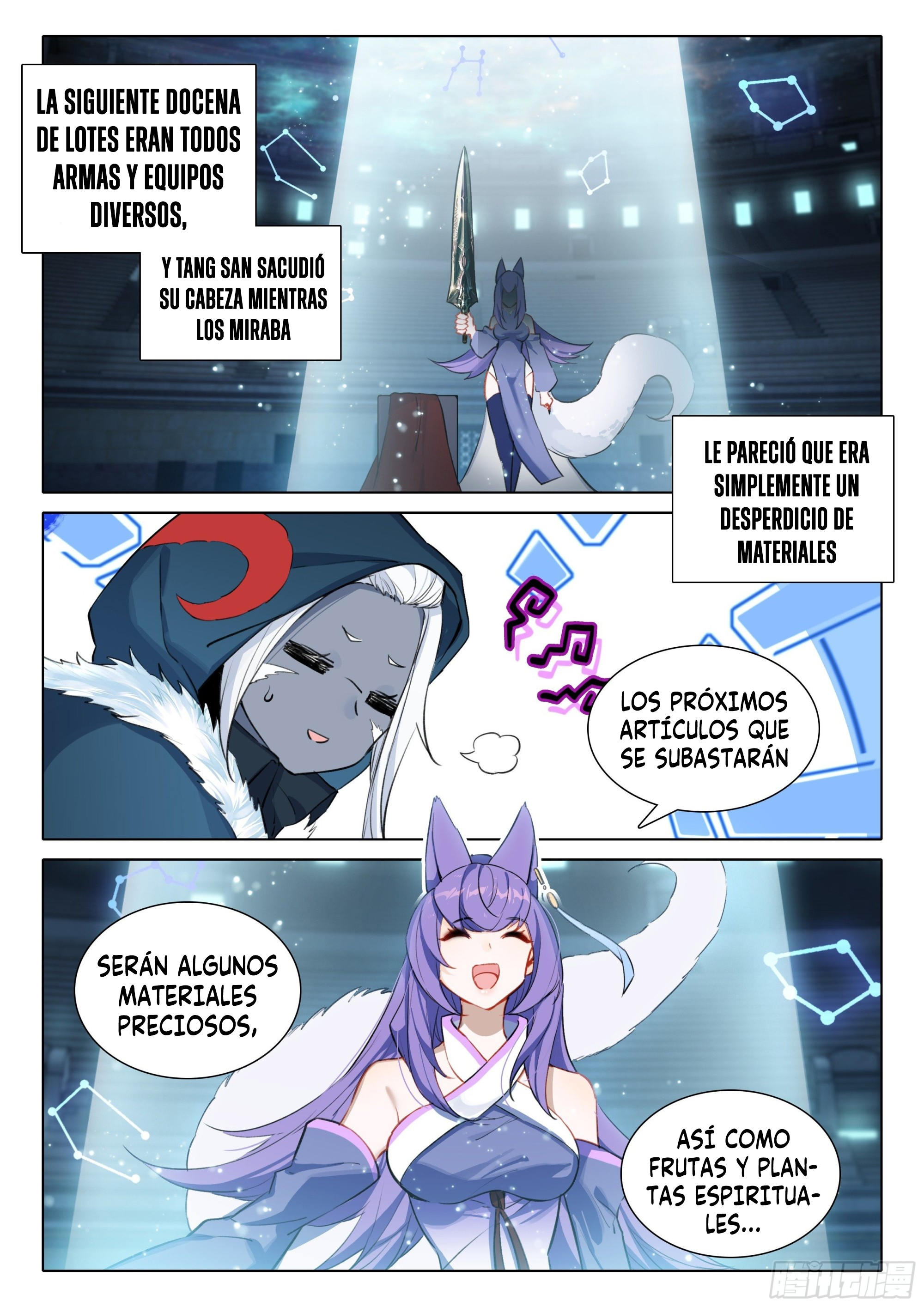 Combat Continent V: Renacimiento de TangSan Capitulo 73: Subasta en curso página 16