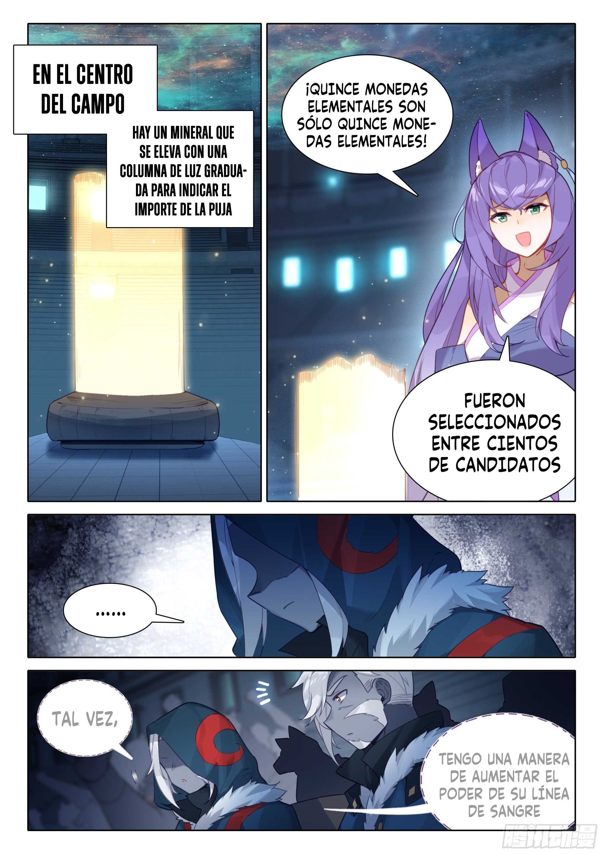 Combat Continent V: Renacimiento de TangSan Capitulo 73: Subasta en curso página 9