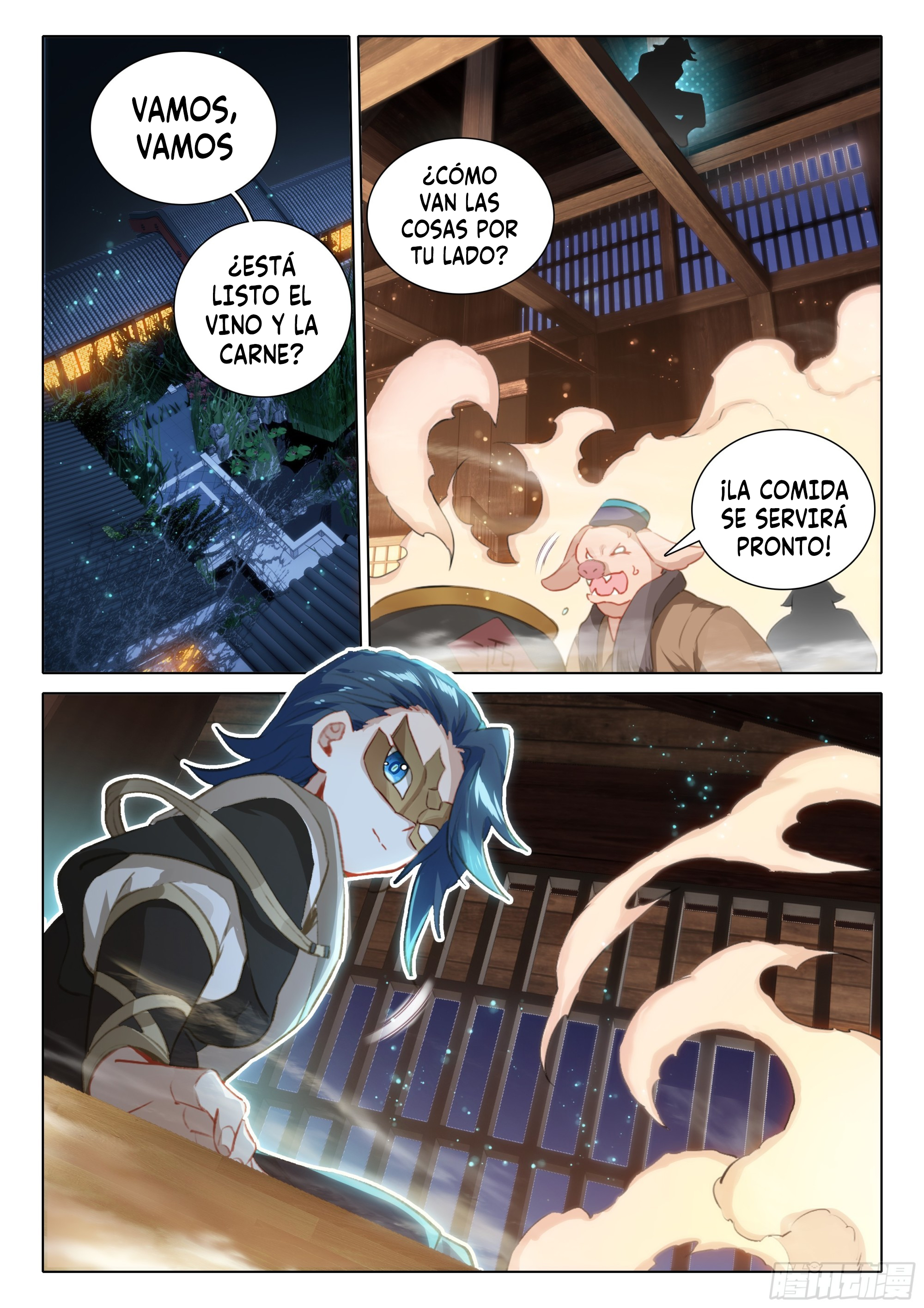 Combat Continent V: Renacimiento de TangSan Capitulo 81: Comienza la acción página 13