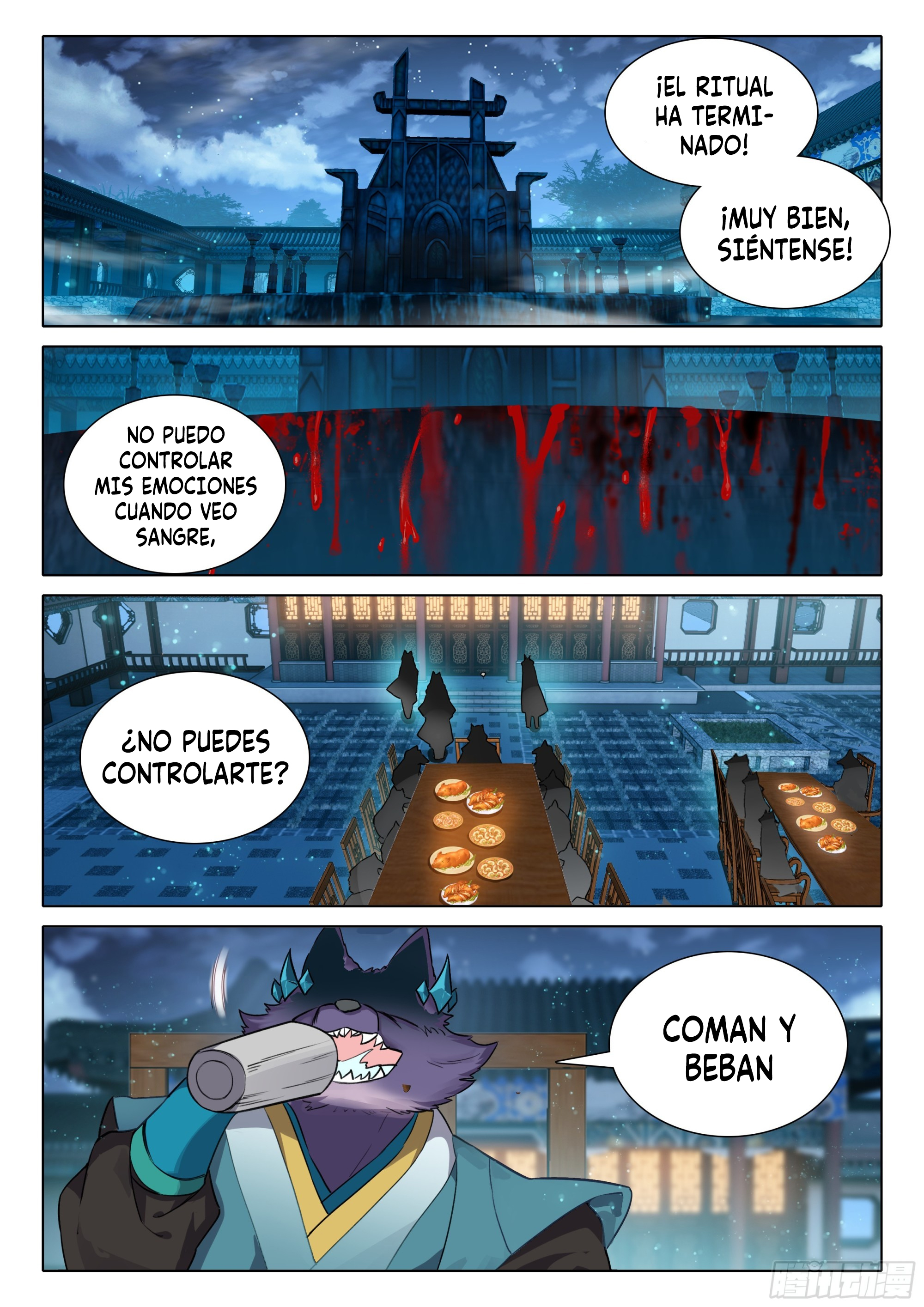 Combat Continent V: Renacimiento de TangSan Capitulo 81: Comienza la acción página 15
