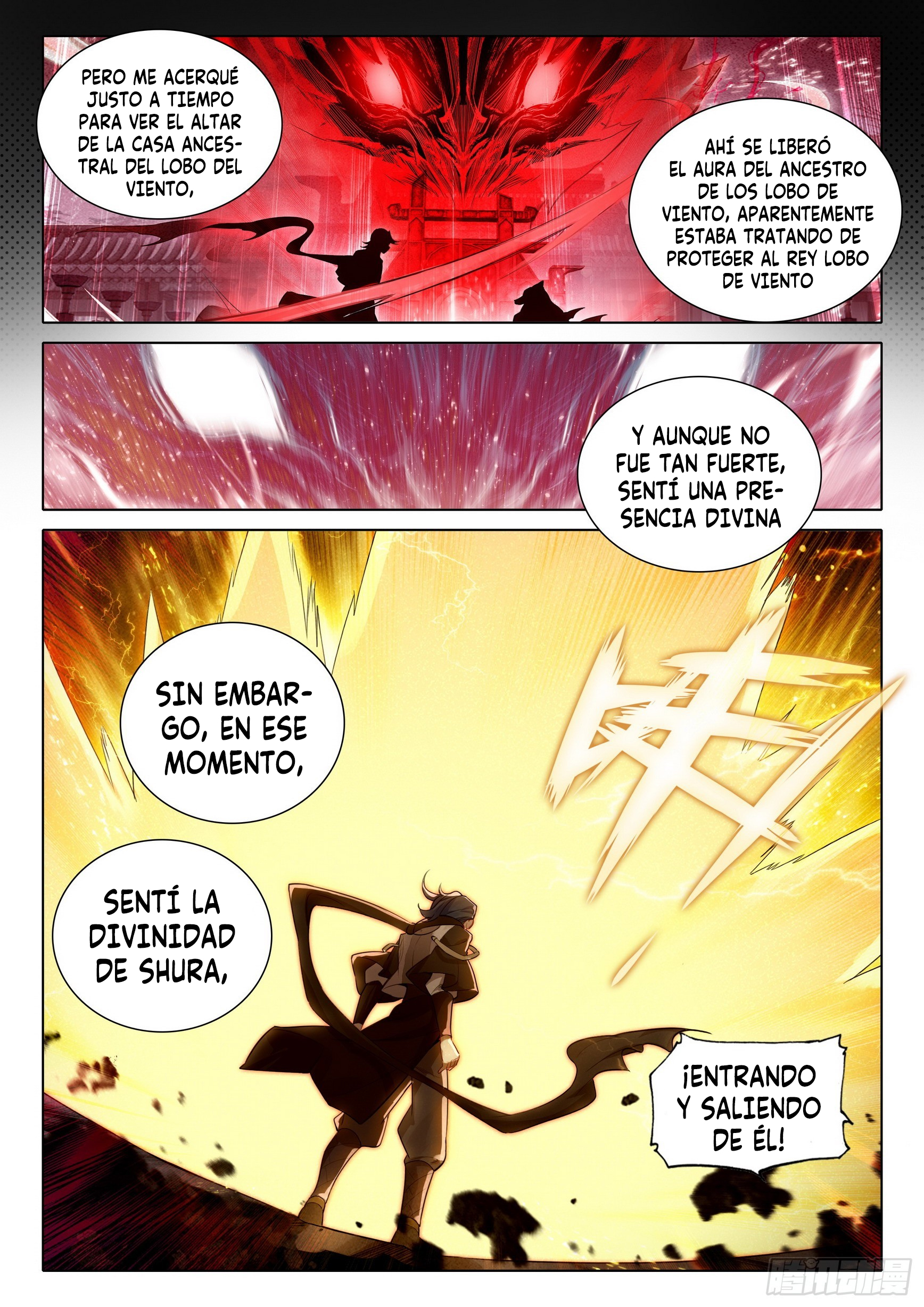Combat Continent V: Renacimiento de TangSan Capitulo 82: Potencia de Nivel divino (Dios) página 17