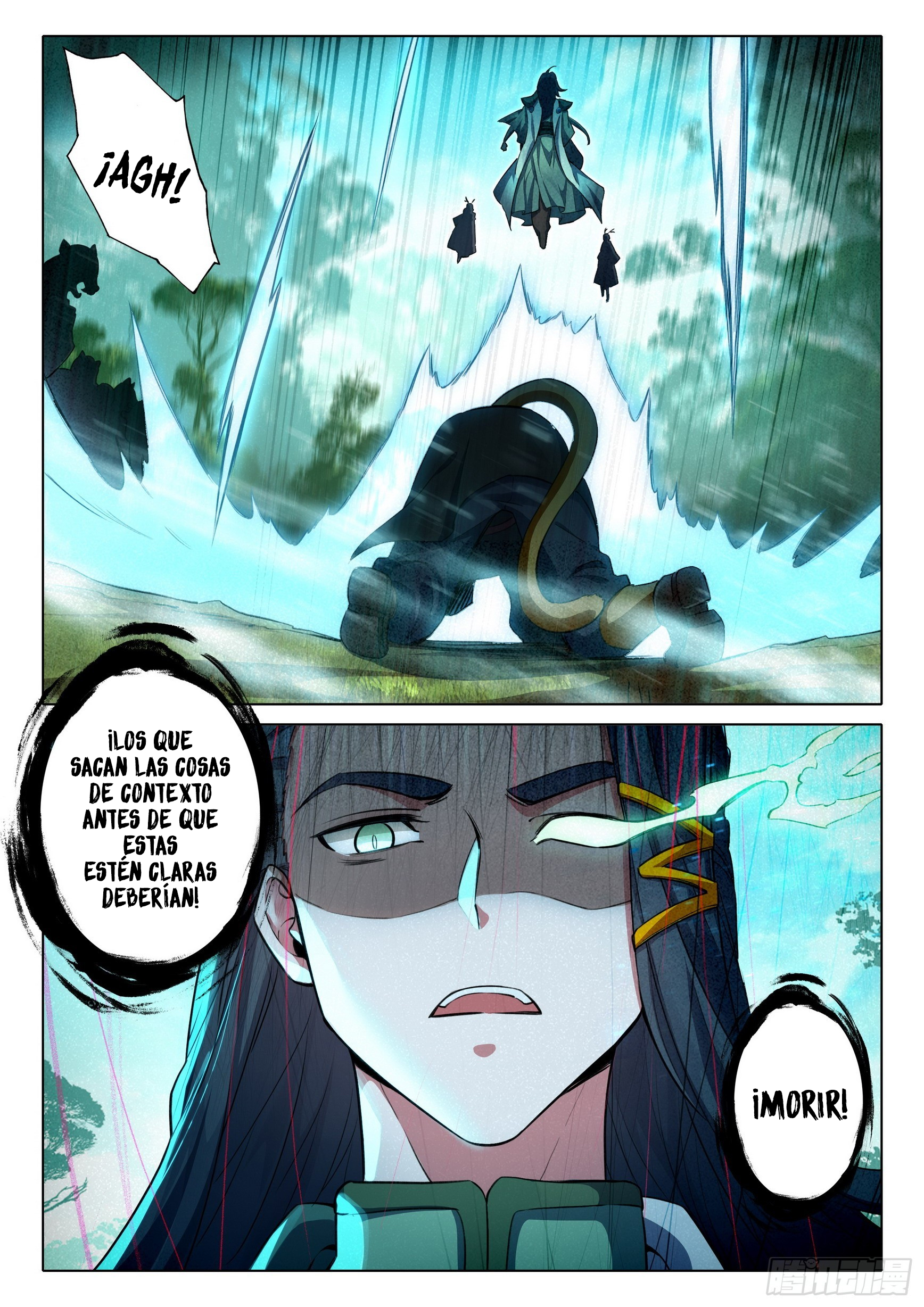 Combat Continent V: Renacimiento de TangSan Capitulo 90: Estoy aquí, sólo por ti página 7