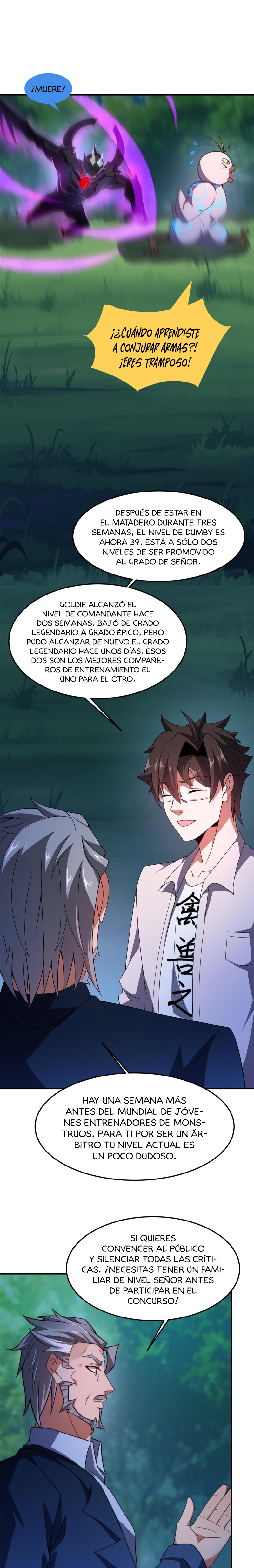 Entrenador de monstruos Capitulo 100 página 8