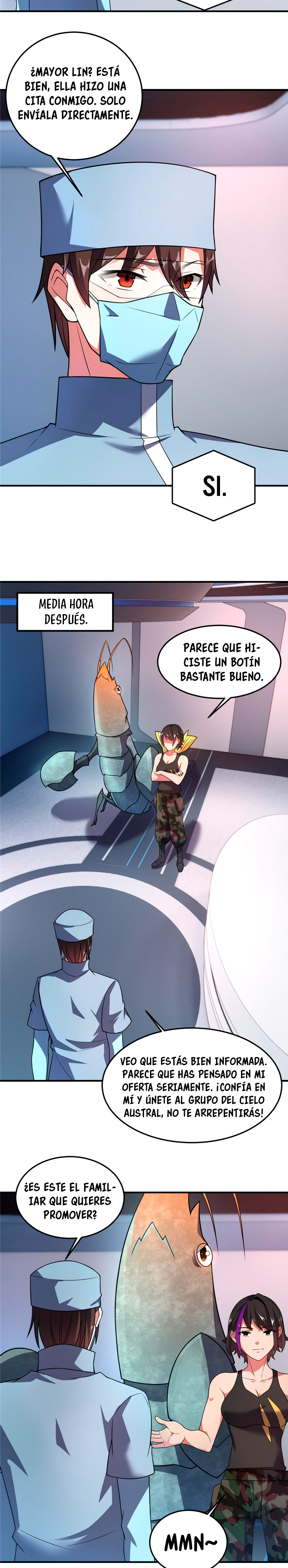Entrenador de monstruos Capitulo 117 página 8