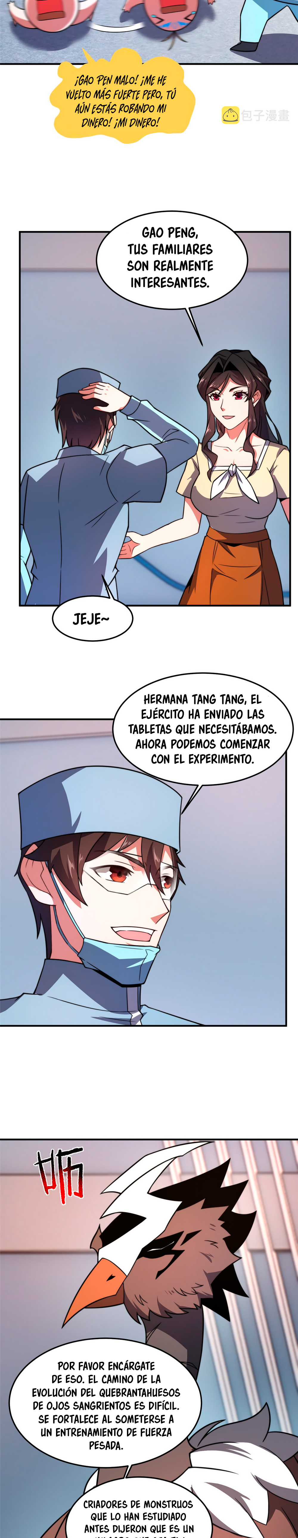 Entrenador de monstruos Capitulo 128 página 3