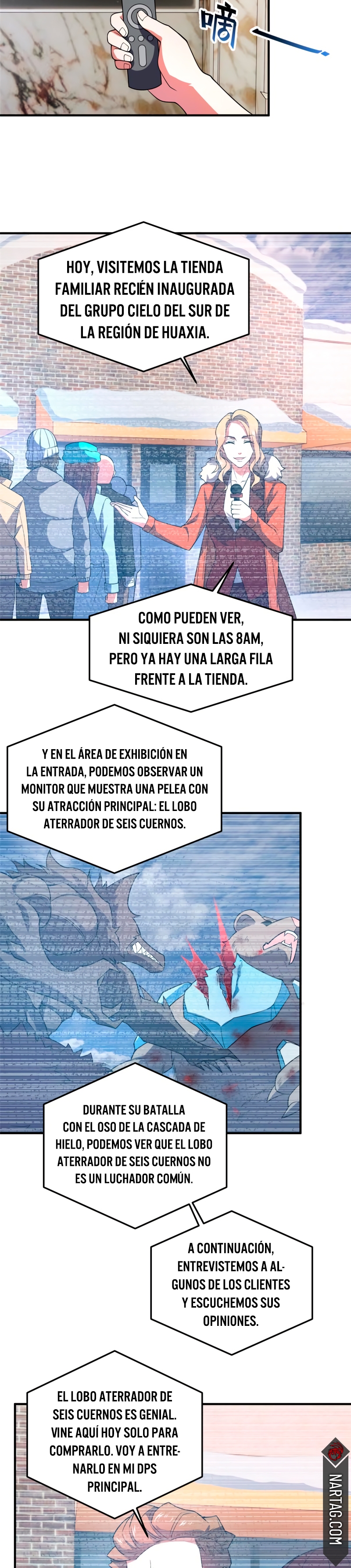Entrenador de monstruos Capitulo 154 página 9