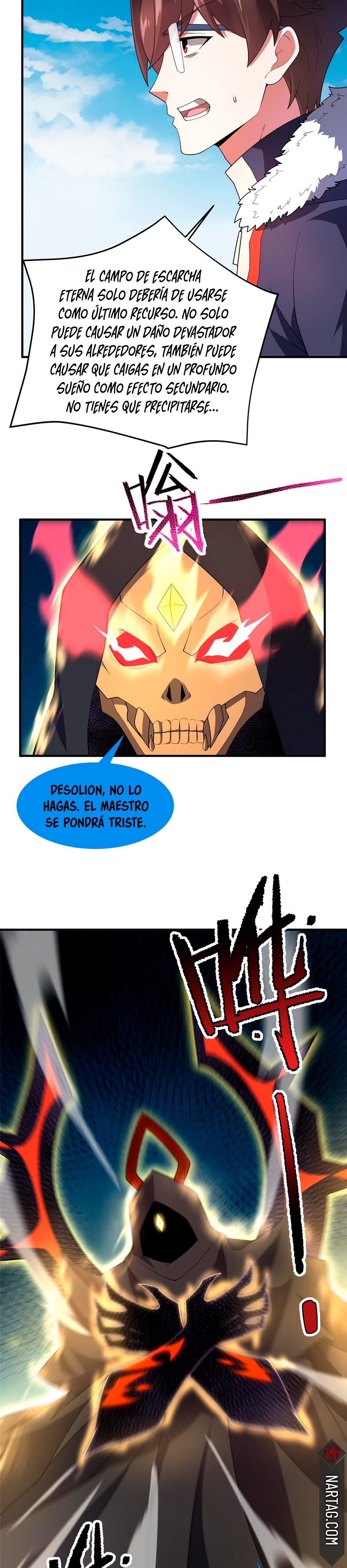 Entrenador de monstruos Capitulo 170 página 8