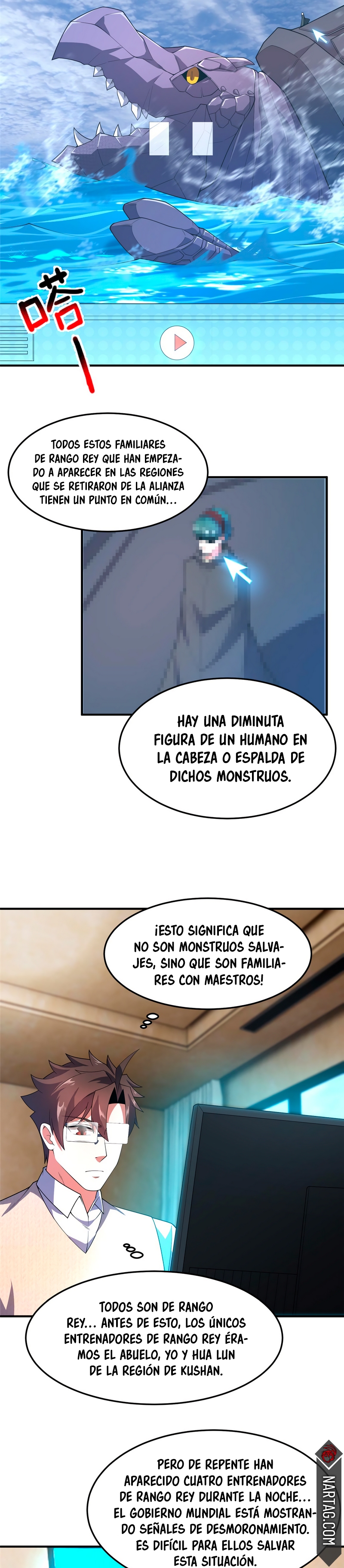 Entrenador de monstruos Capitulo 171 página 18