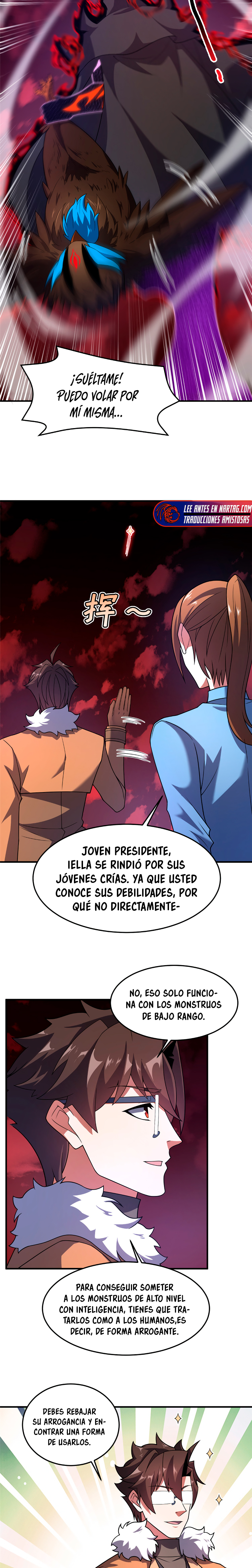 Entrenador de monstruos Capitulo 221 página 9