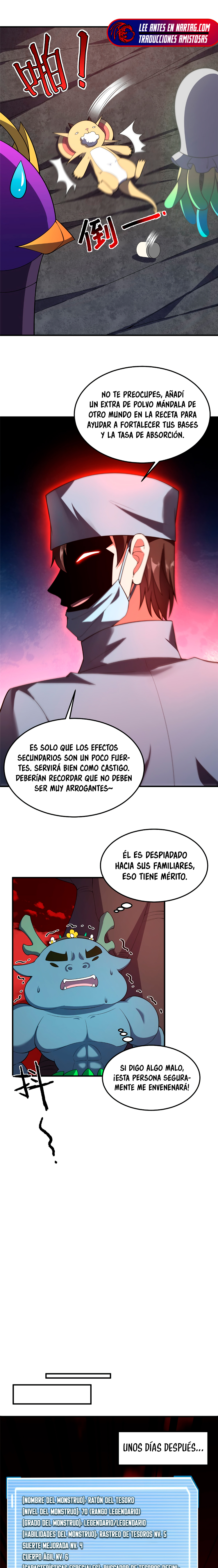 Entrenador de monstruos Capitulo 255 página 9