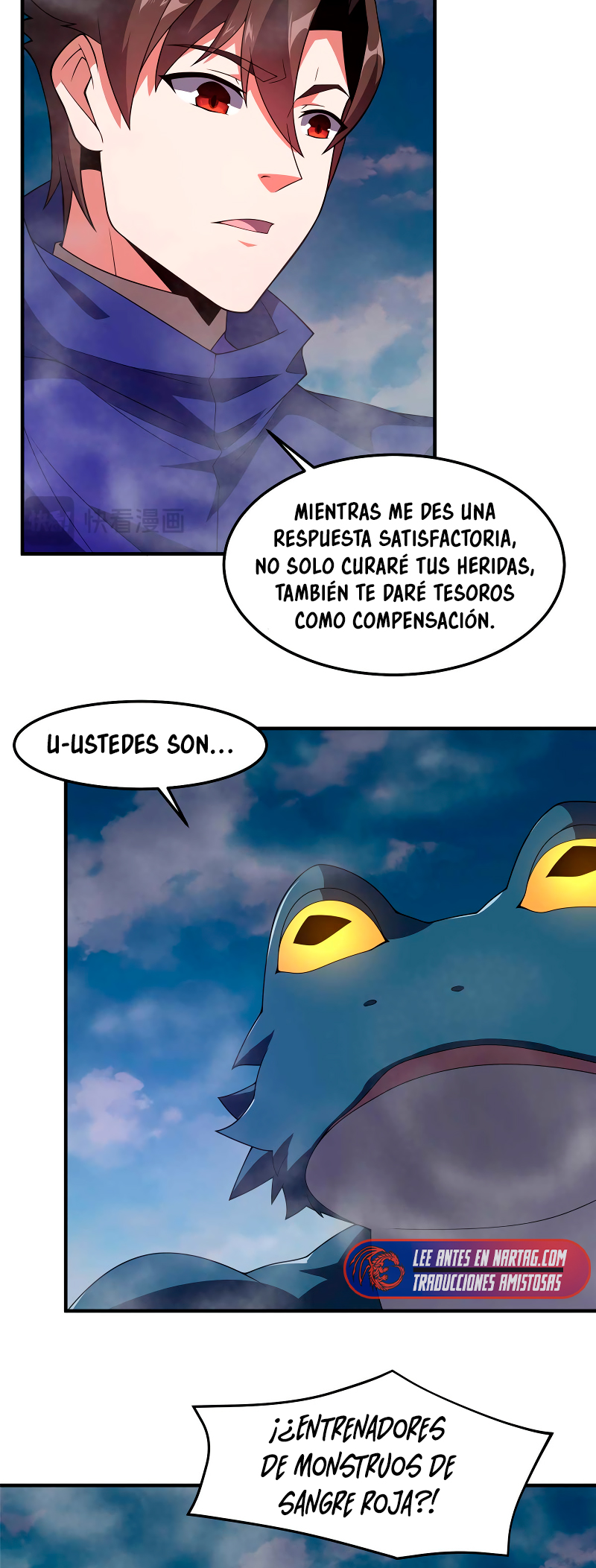 Entrenador de monstruos Capitulo 281 página 14