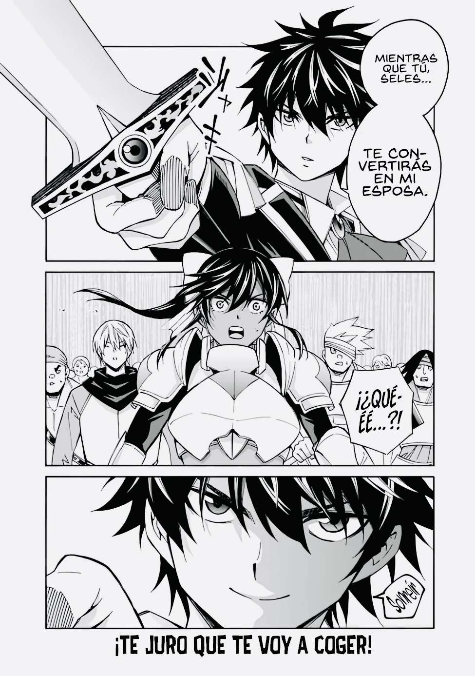 Cuanto mas grande se vuelva mi harem,más fuerte me volvere Capitulo 11 página 17
