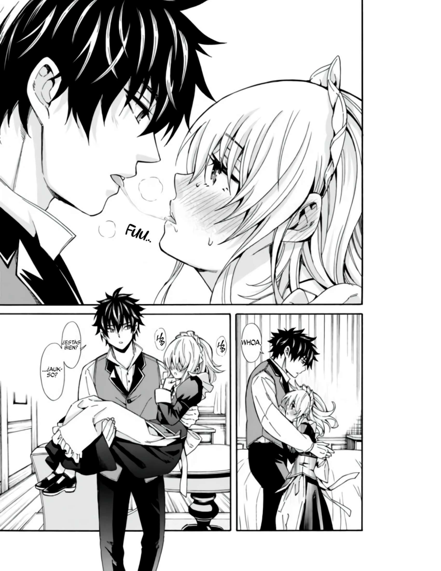 Cuanto mas grande se vuelva mi harem,más fuerte me volvere Capitulo 2 página 12