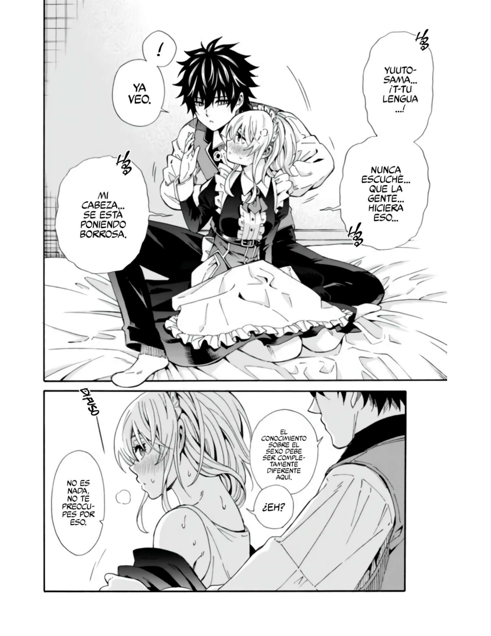 Cuanto mas grande se vuelva mi harem,más fuerte me volvere Capitulo 2 página 13