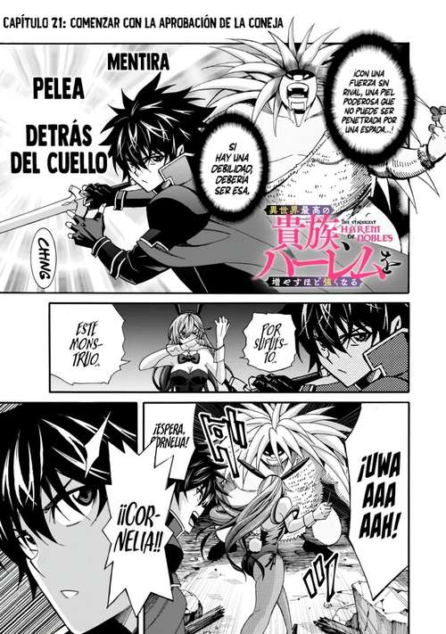 Cuanto mas grande se vuelva mi harem,más fuerte me volvere Capitulo 21 página 3