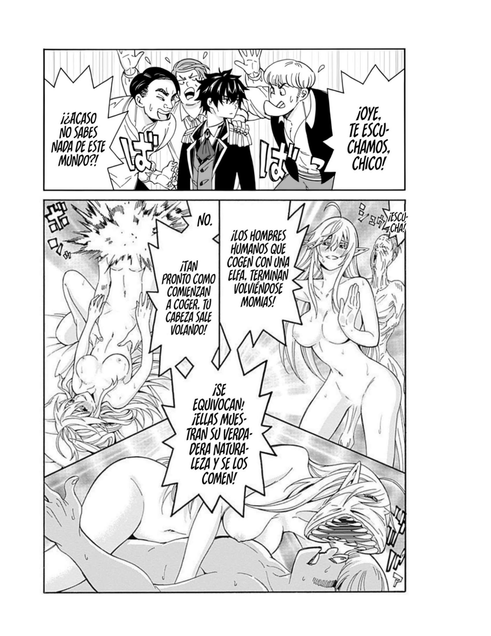 Cuanto mas grande se vuelva mi harem,más fuerte me volvere Capitulo 3 página 17