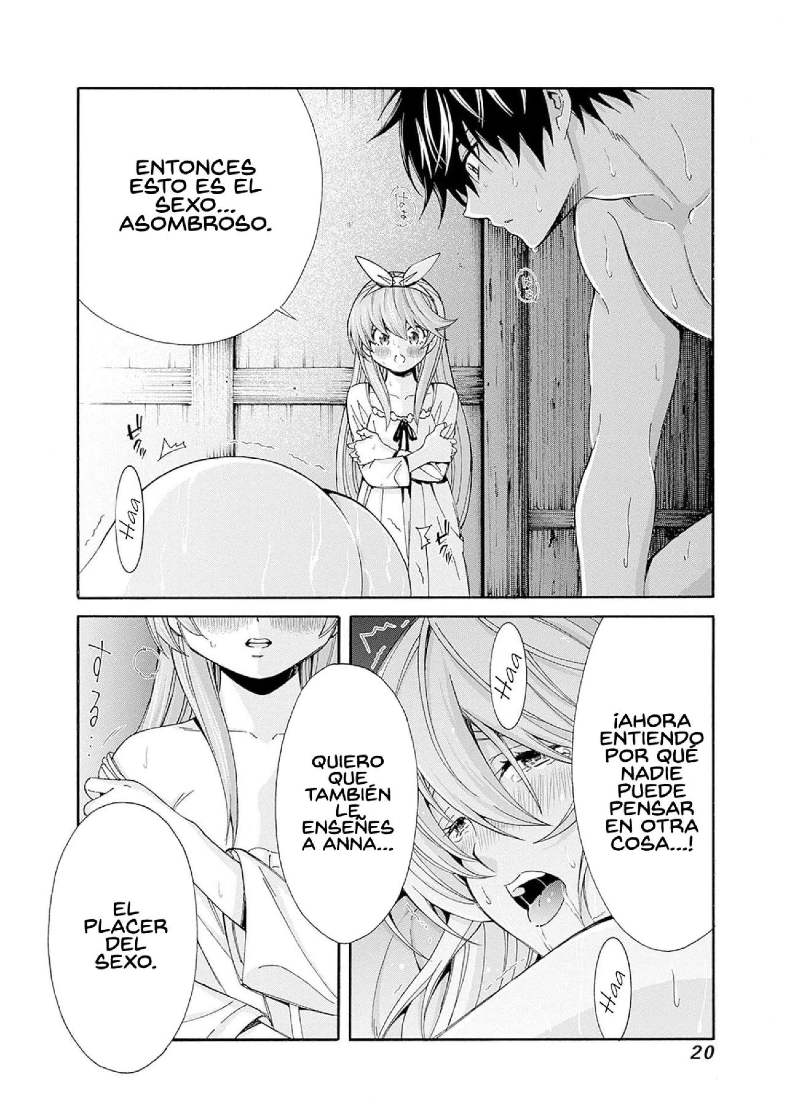 Cuanto mas grande se vuelva mi harem,más fuerte me volvere Capitulo 38 página 21