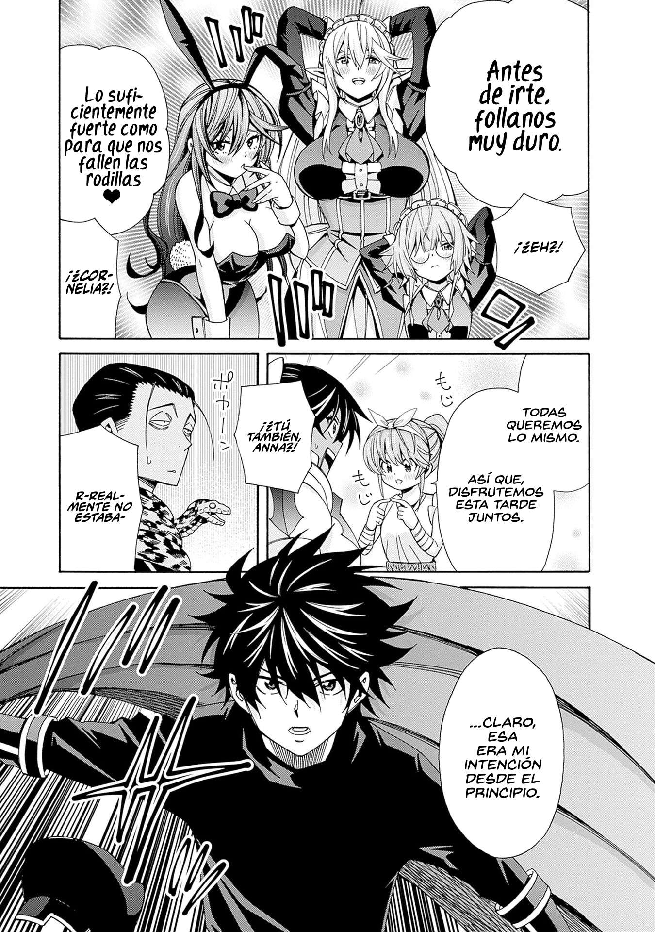 Cuanto mas grande se vuelva mi harem,más fuerte me volvere Capitulo 42 página 17