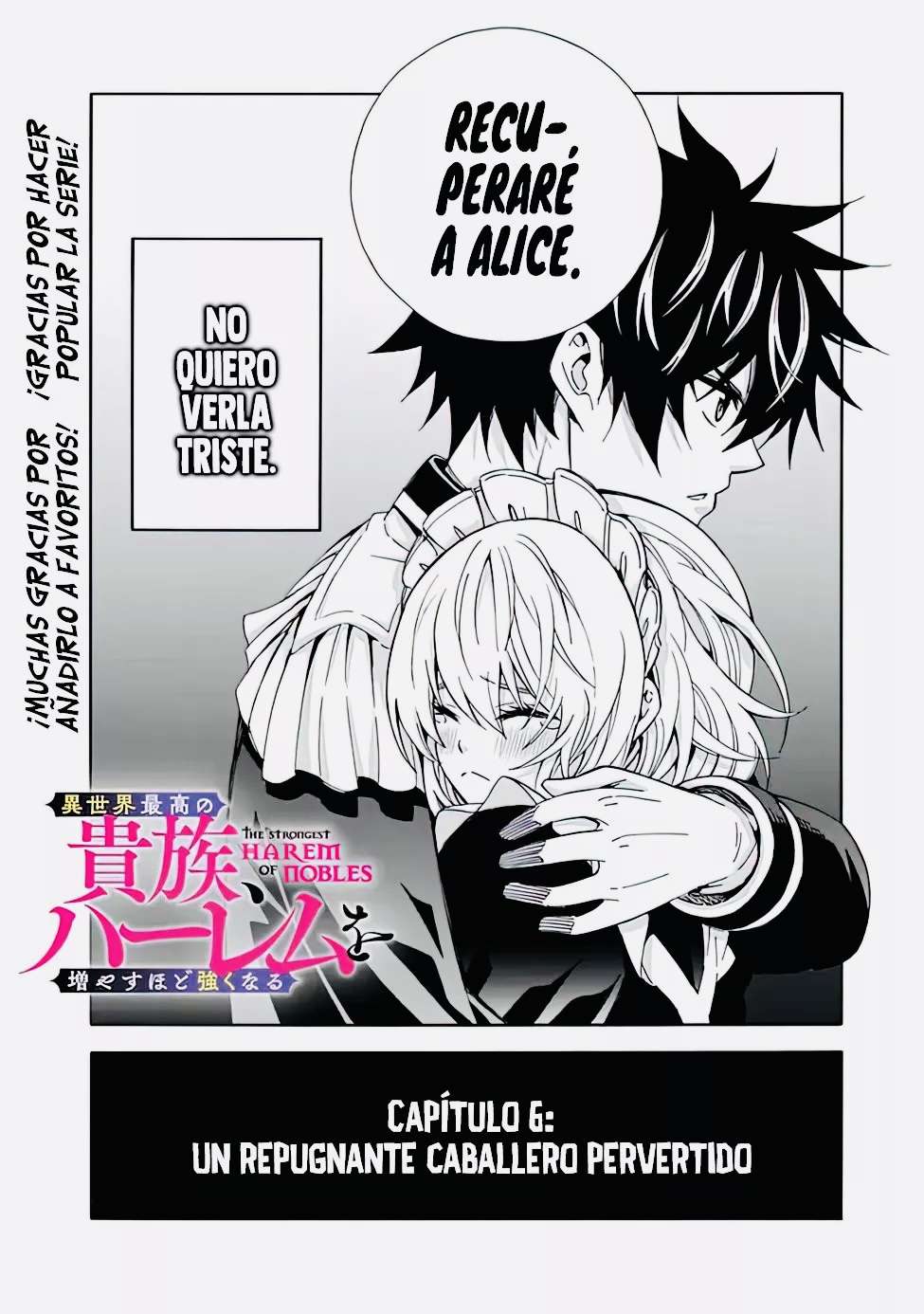 Cuanto mas grande se vuelva mi harem,más fuerte me volvere Capitulo 6 página 3