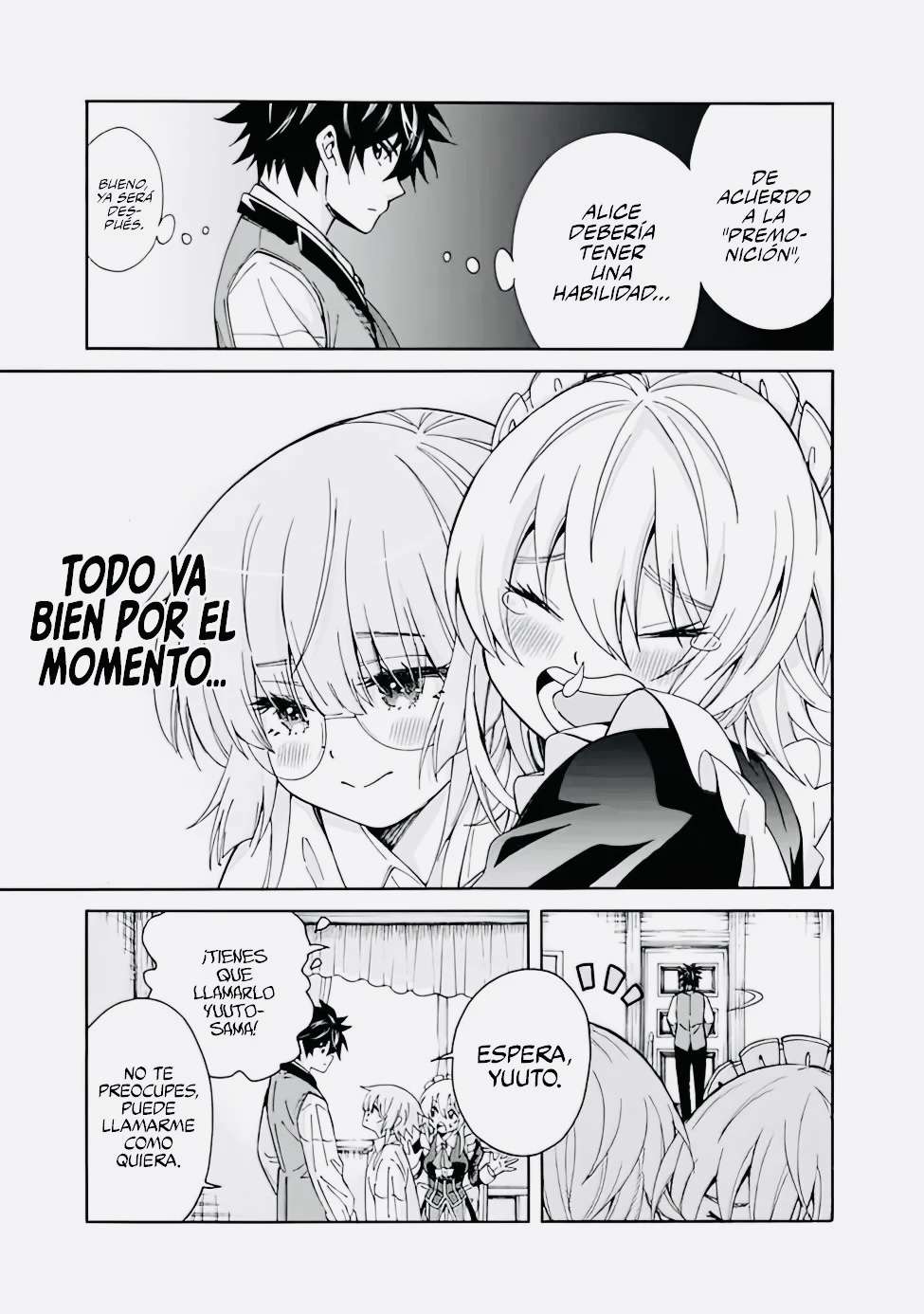 Cuanto mas grande se vuelva mi harem,más fuerte me volvere Capitulo 7 página 12