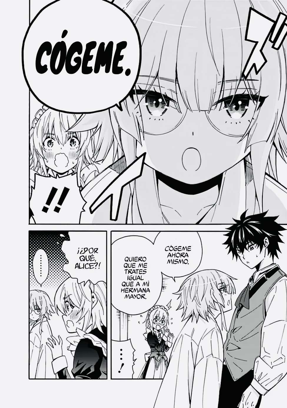 Cuanto mas grande se vuelva mi harem,más fuerte me volvere Capitulo 7 página 13
