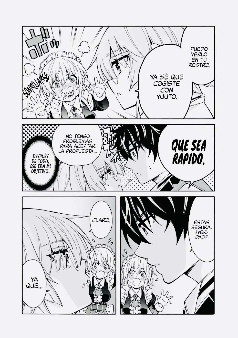 Cuanto mas grande se vuelva mi harem,más fuerte me volvere Capitulo 7 página 14